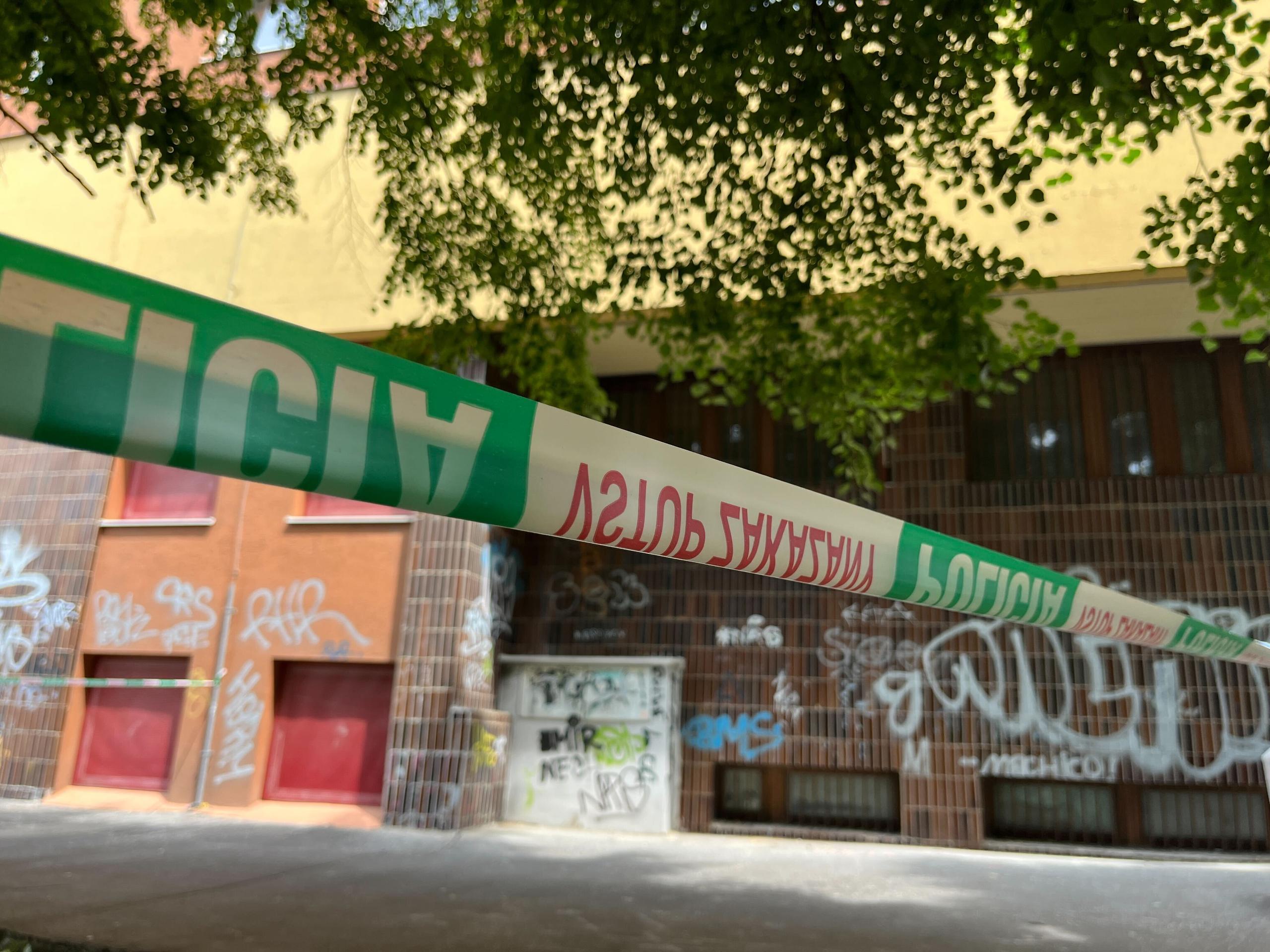 Označené miesto incidentu