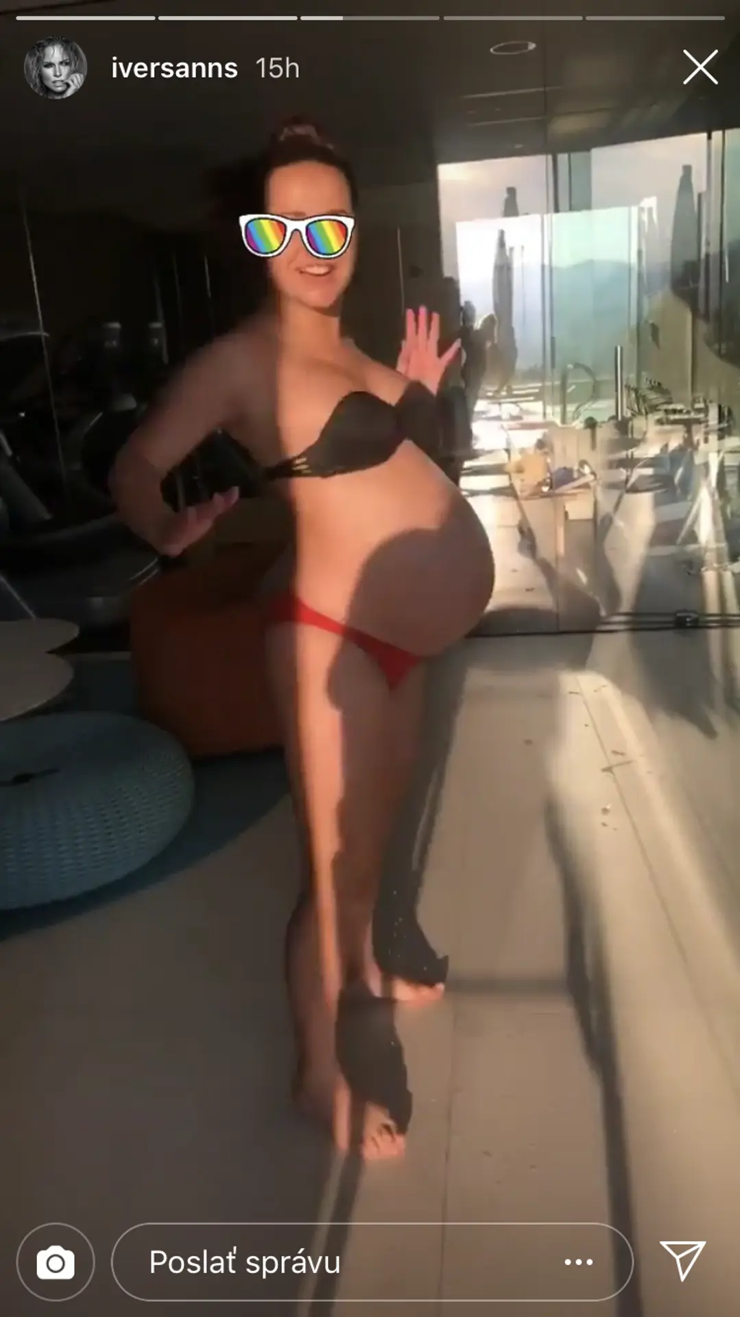Katka si tehotenstvo užíva