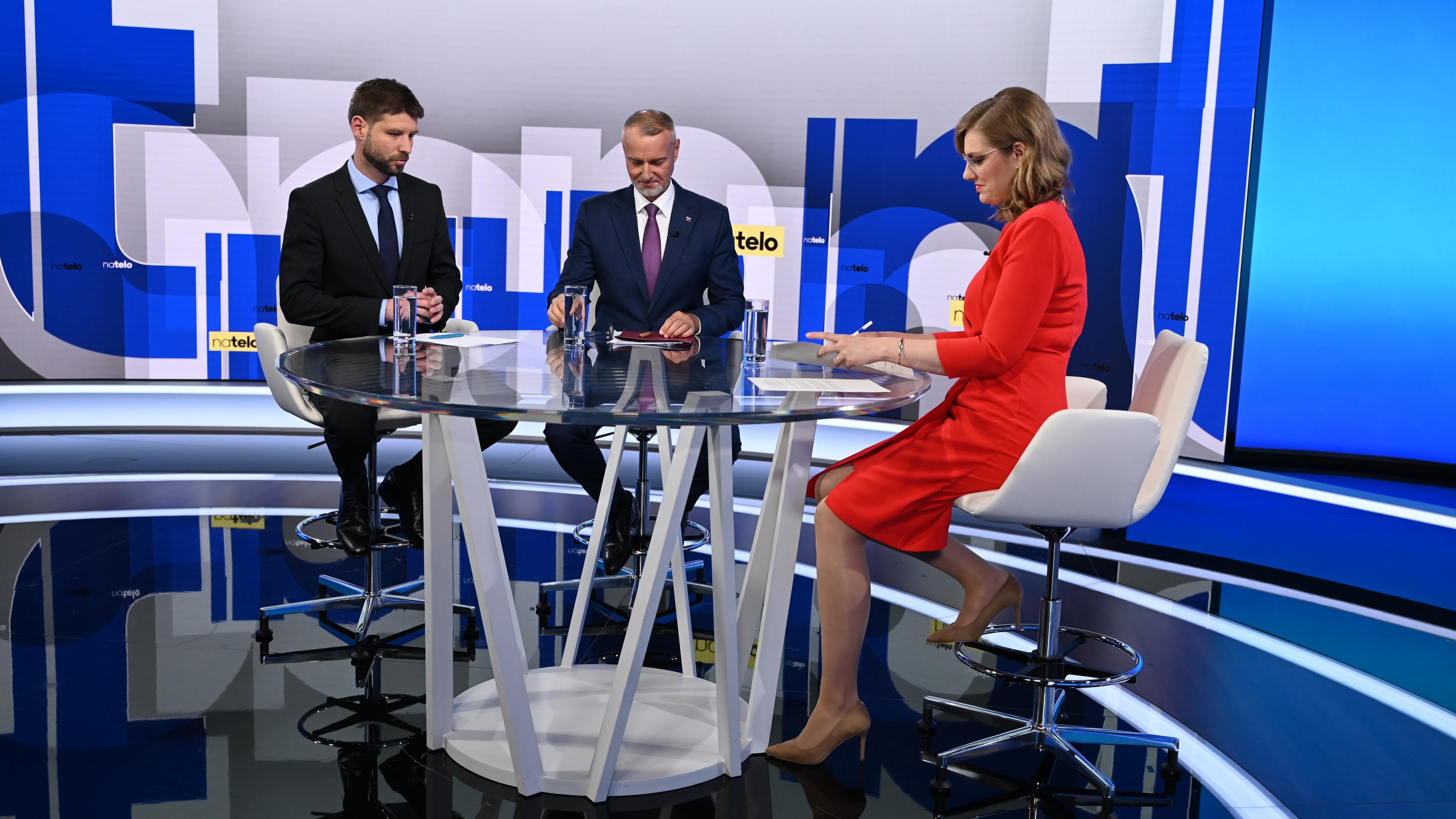 Hosťami relácie Na telo boli Richard Raši a Michal Šimečka