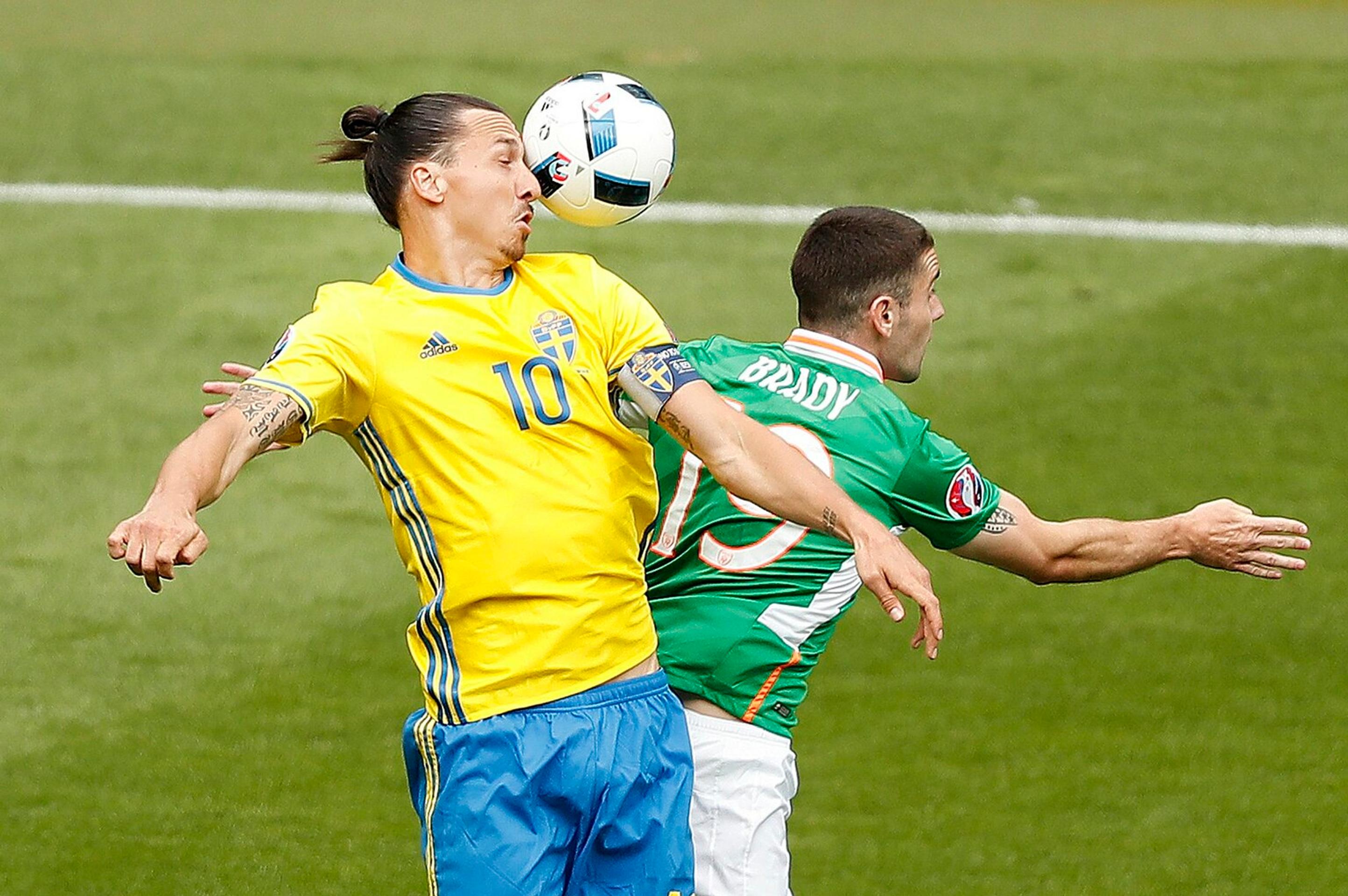 Francúzsko Futbal ME16 E Írsko Švédsko