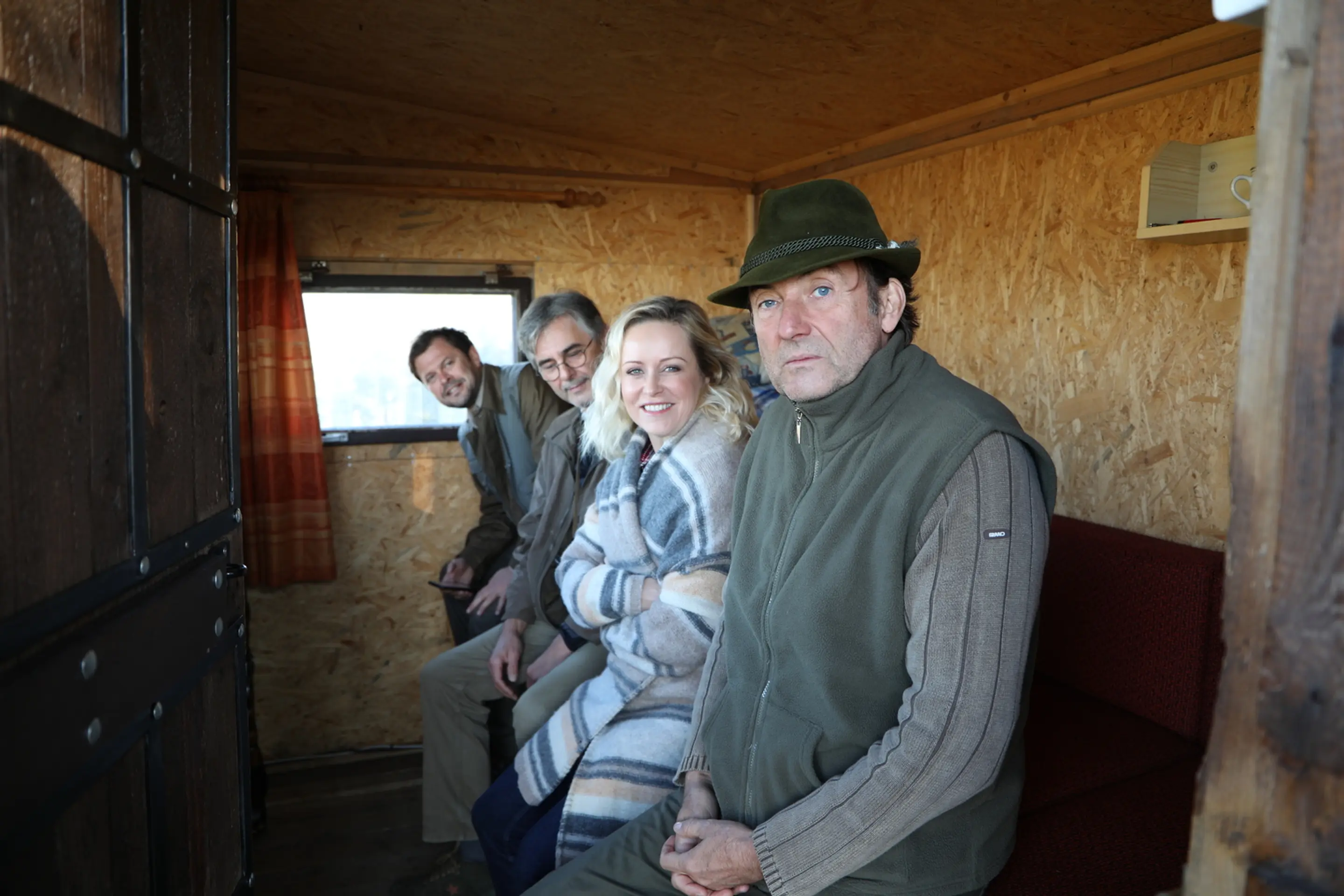 Zľava Alexander Bárta, Boris Farkaš, Michaela Čobejová a Ady Hajdu