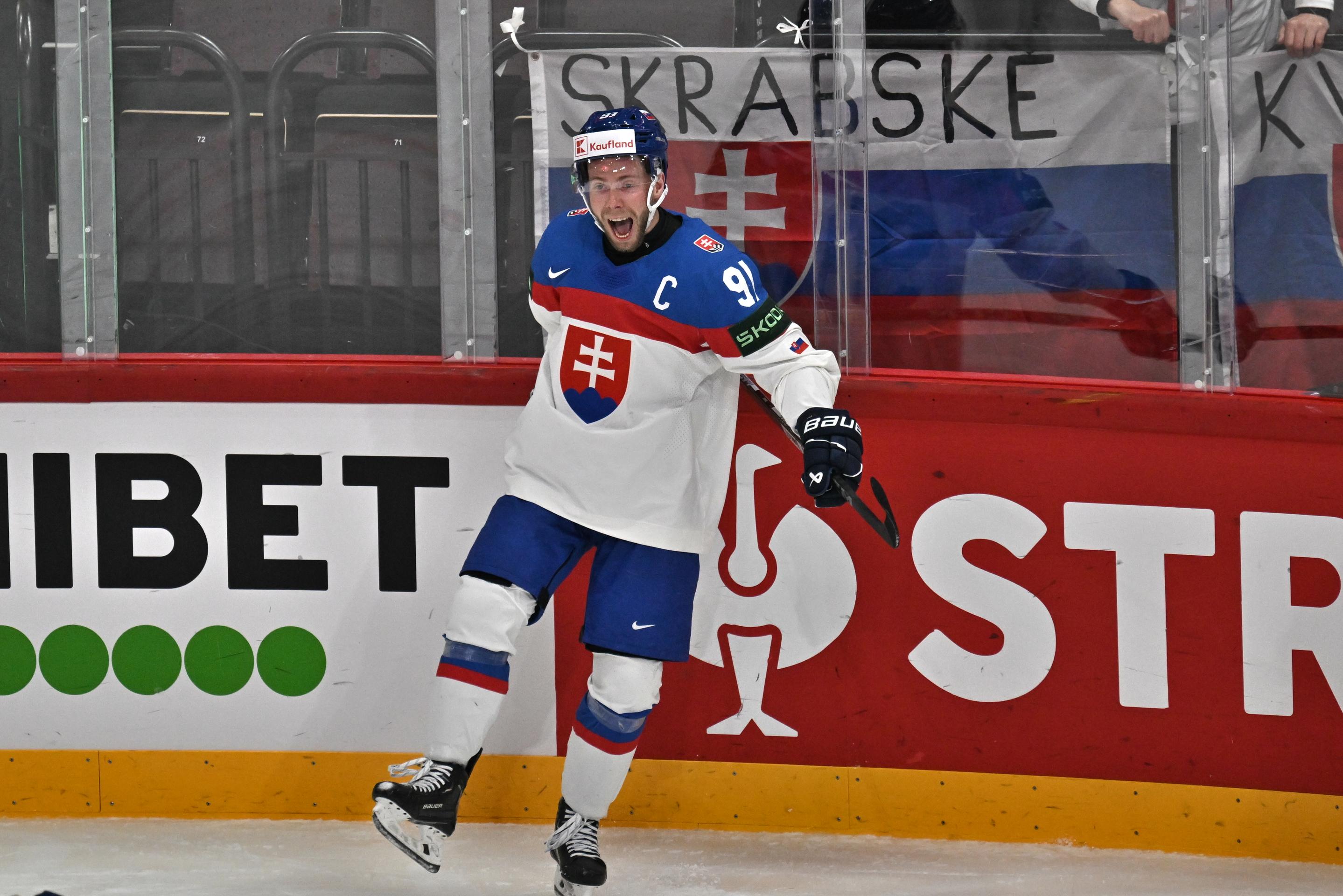 Slovensko - Rakúsko (MS v hokeji 2025)