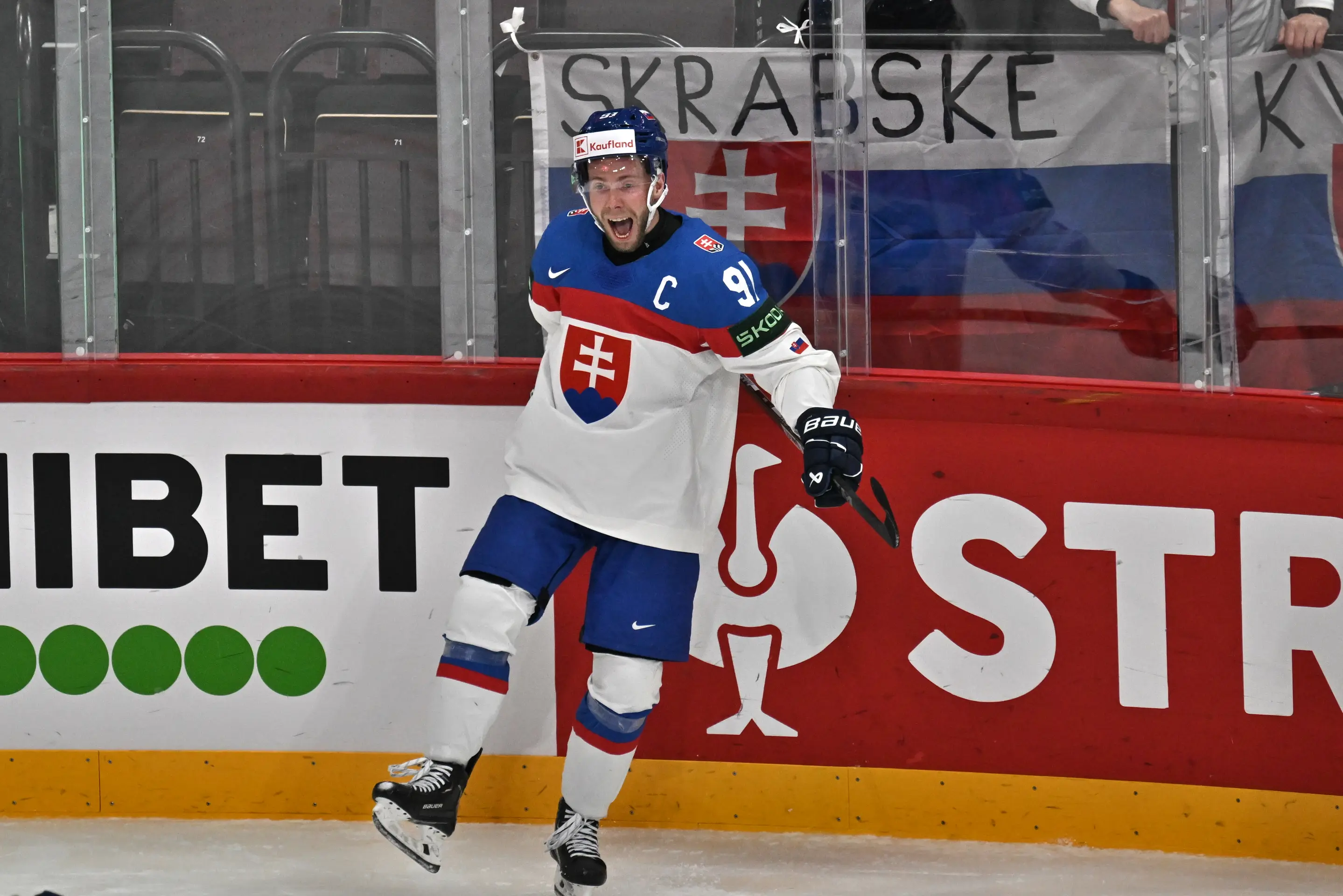 Slovensko - Rakúsko (MS v hokeji 2025)