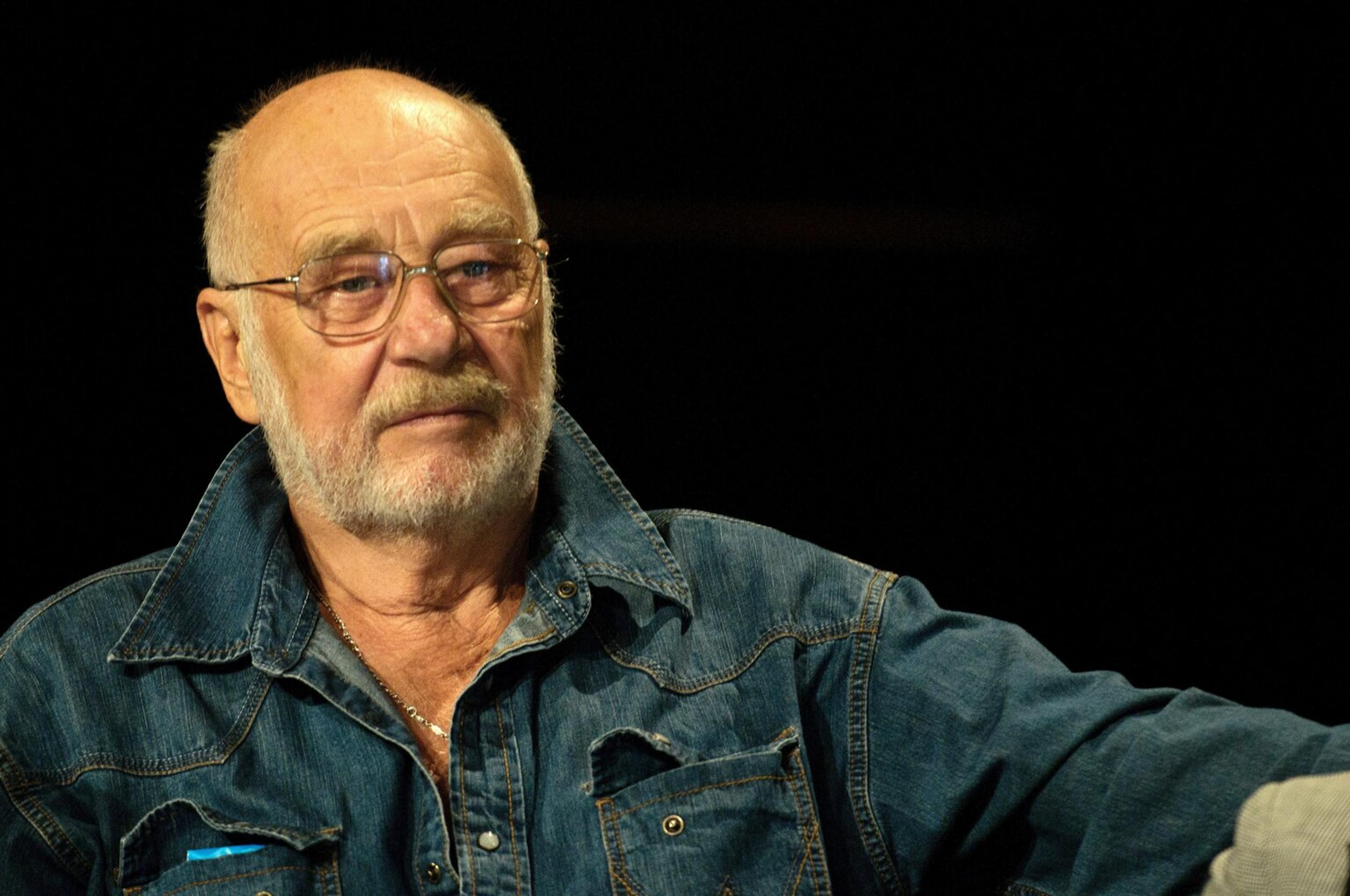 Leopold Haverl počas tlačovej konferencie pri príležitosti otvorenia novej 61. divadelnej sezóny nitrianskeho Divadla Andreja Ba