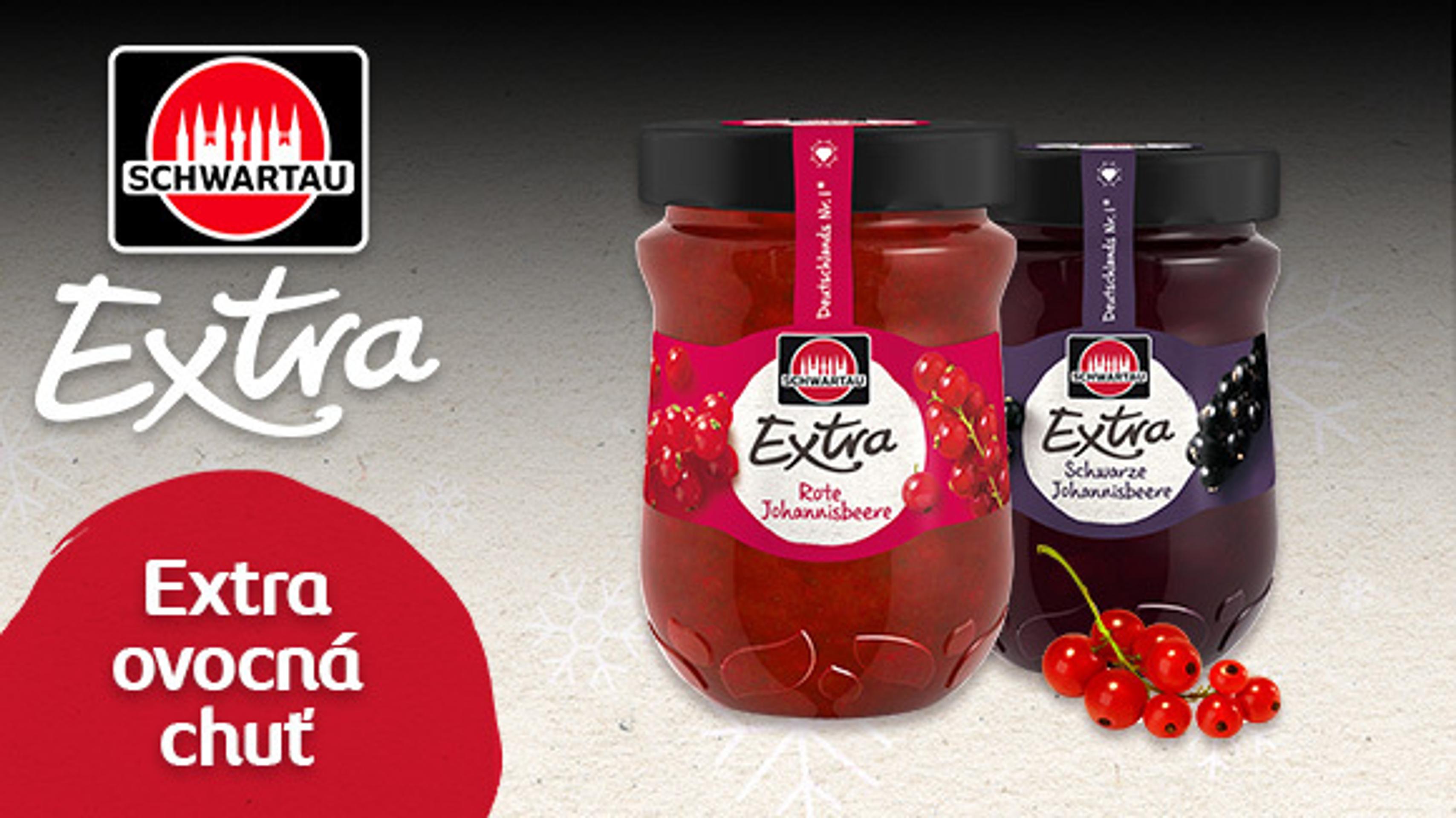 Prémiové džemy Schwartau.