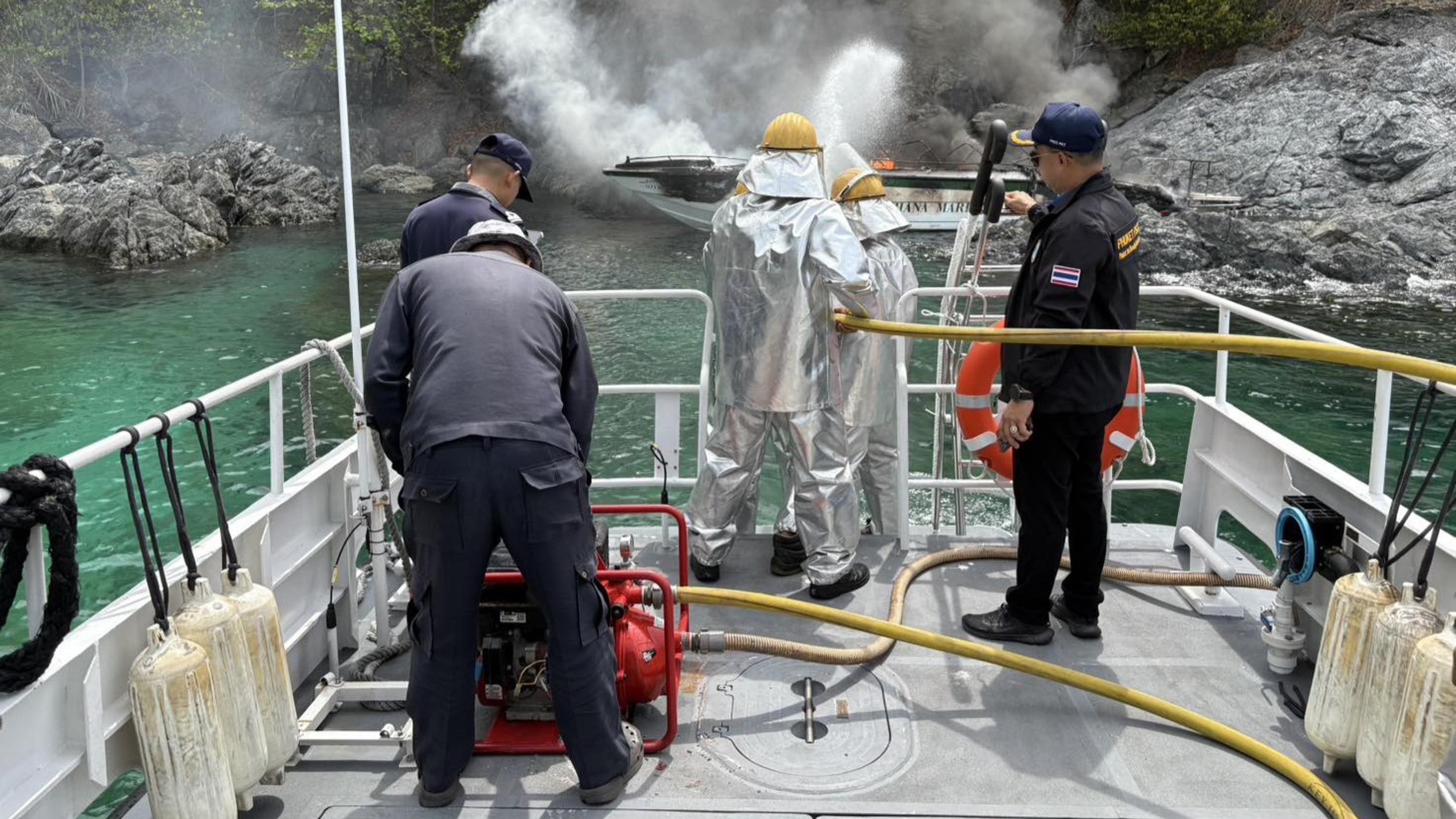 Rýchlostný čln v Thajsku vybuchol