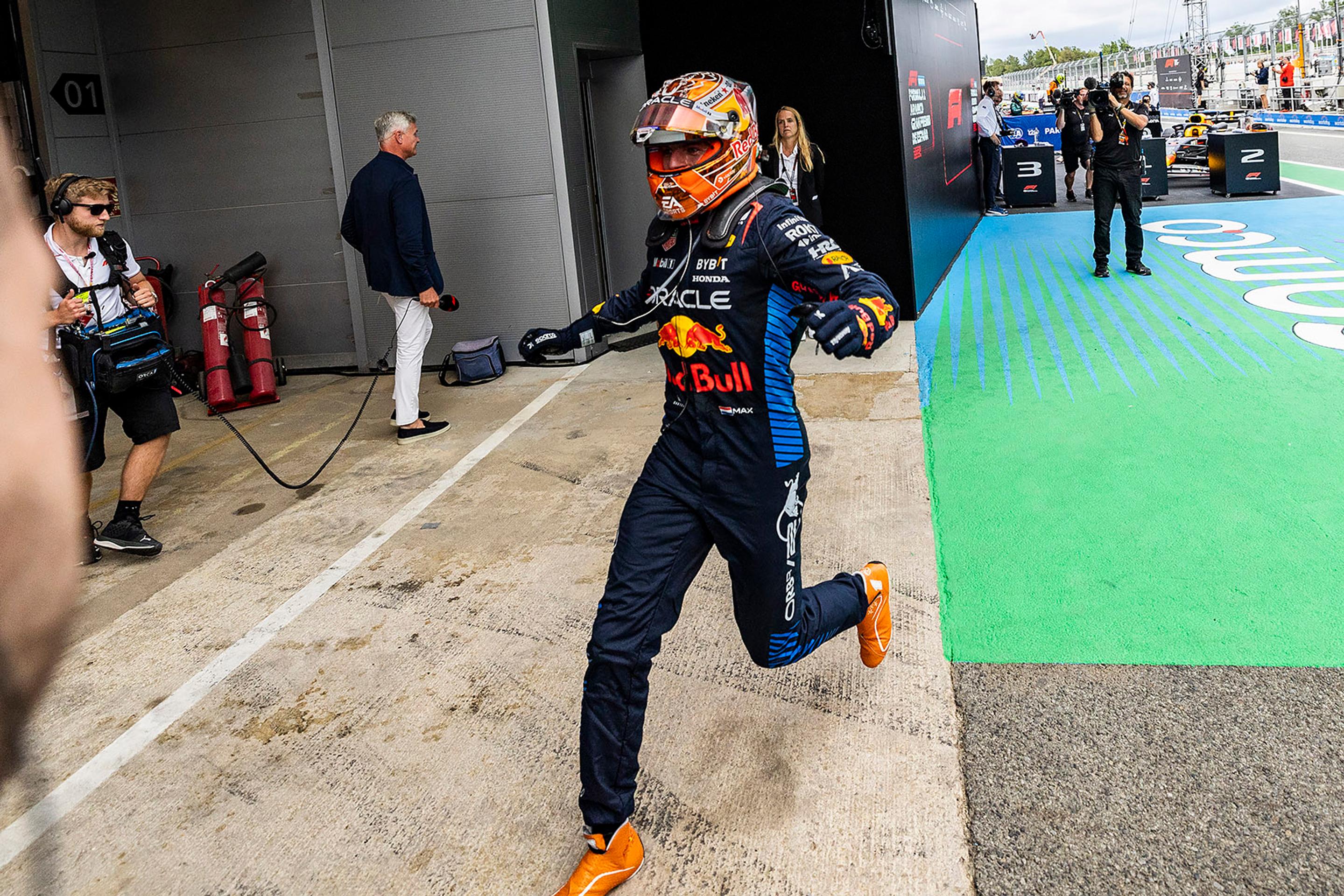 Max Verstappen oslavoval v Španielsku ďalšie víťazstvo.