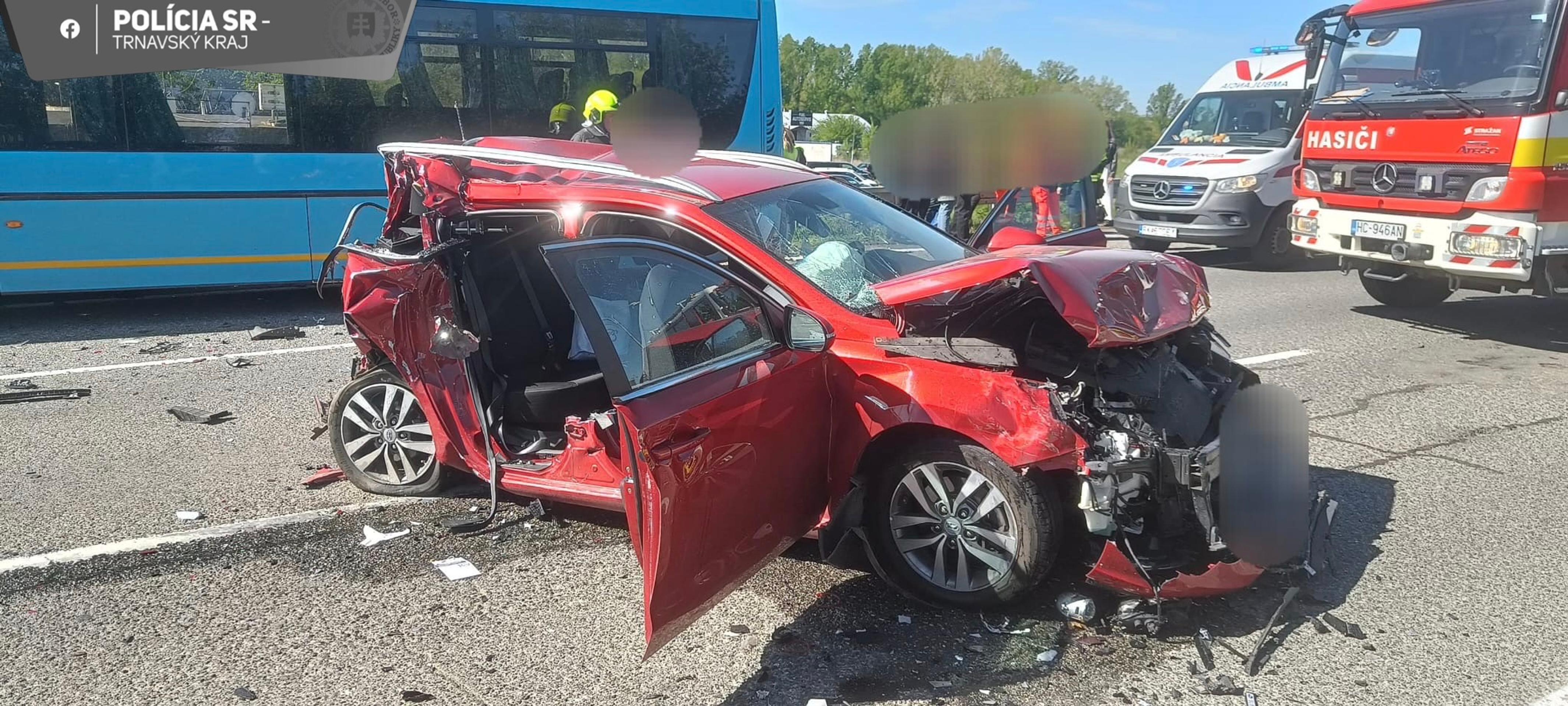 Nehoda pri Piešťanoch