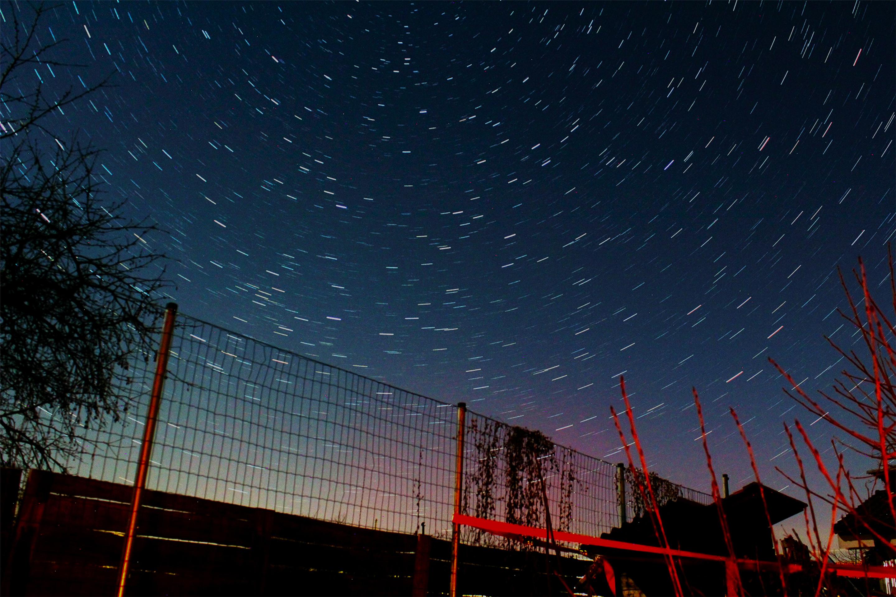 Polárna žiara nad Slovenskom