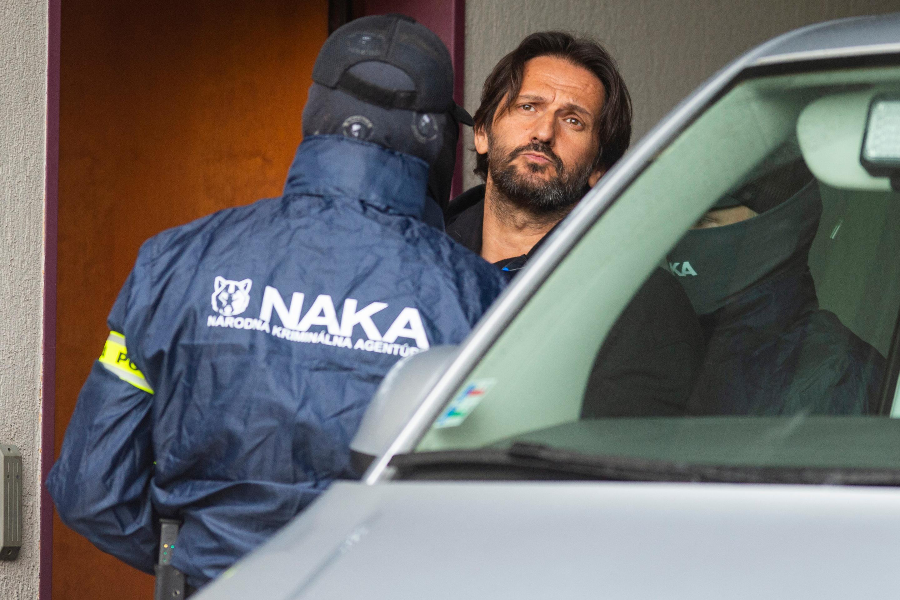 Robert Kaliňák pred rozhodovaním o väzbe