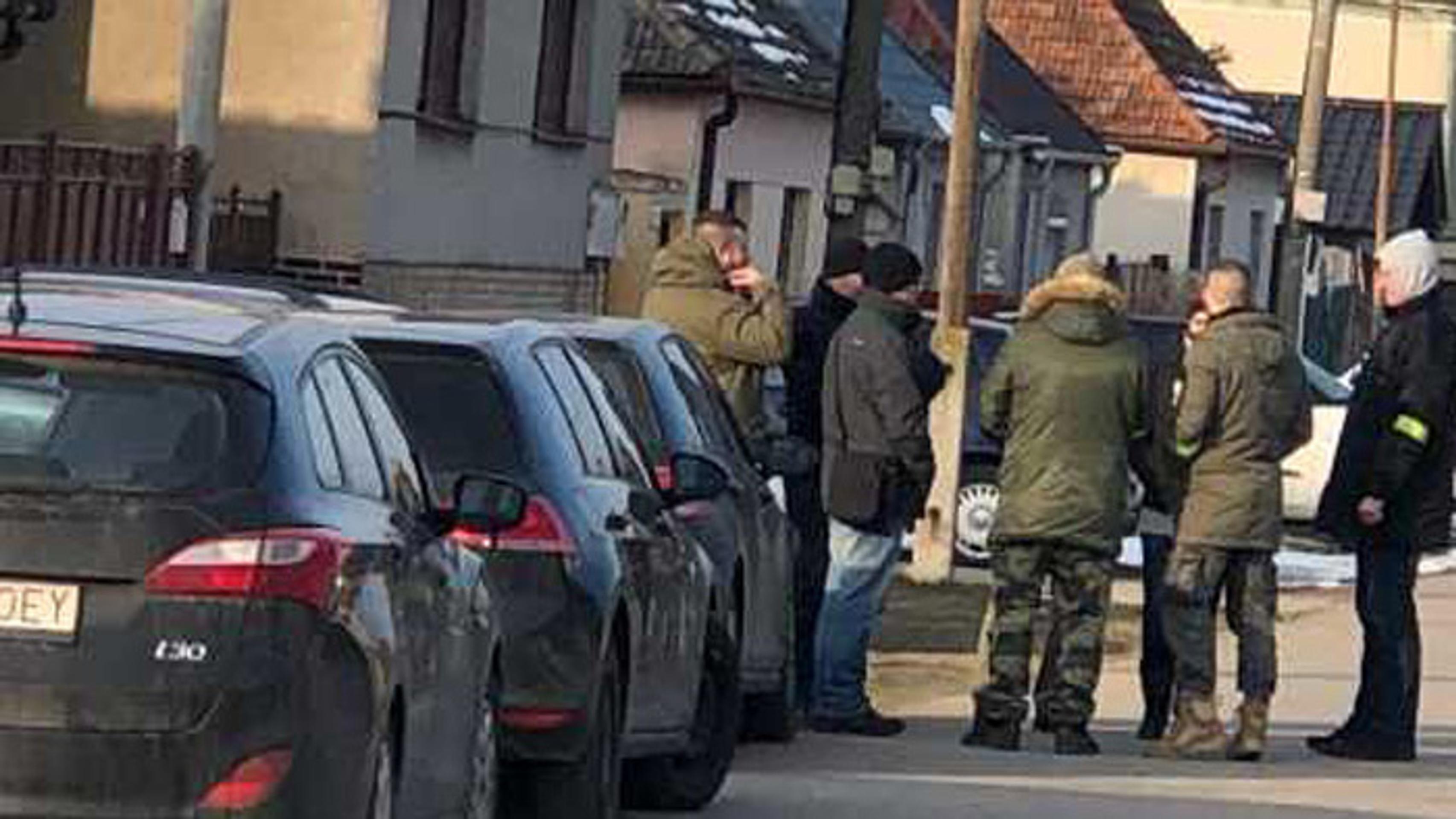 Vražda v obci Veľká Mača.