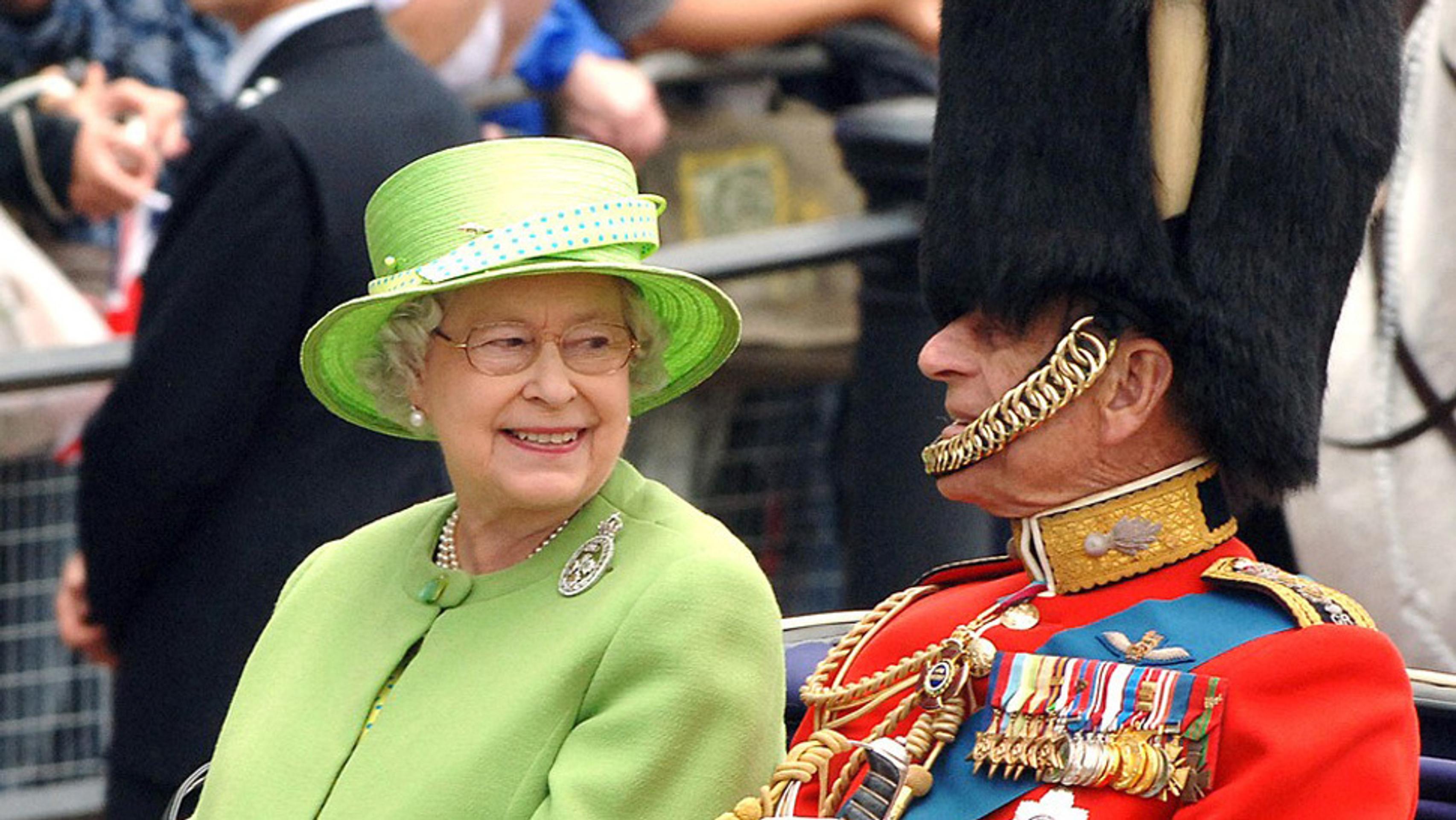 Kráľovná Alžbeta II. a Princ Philip