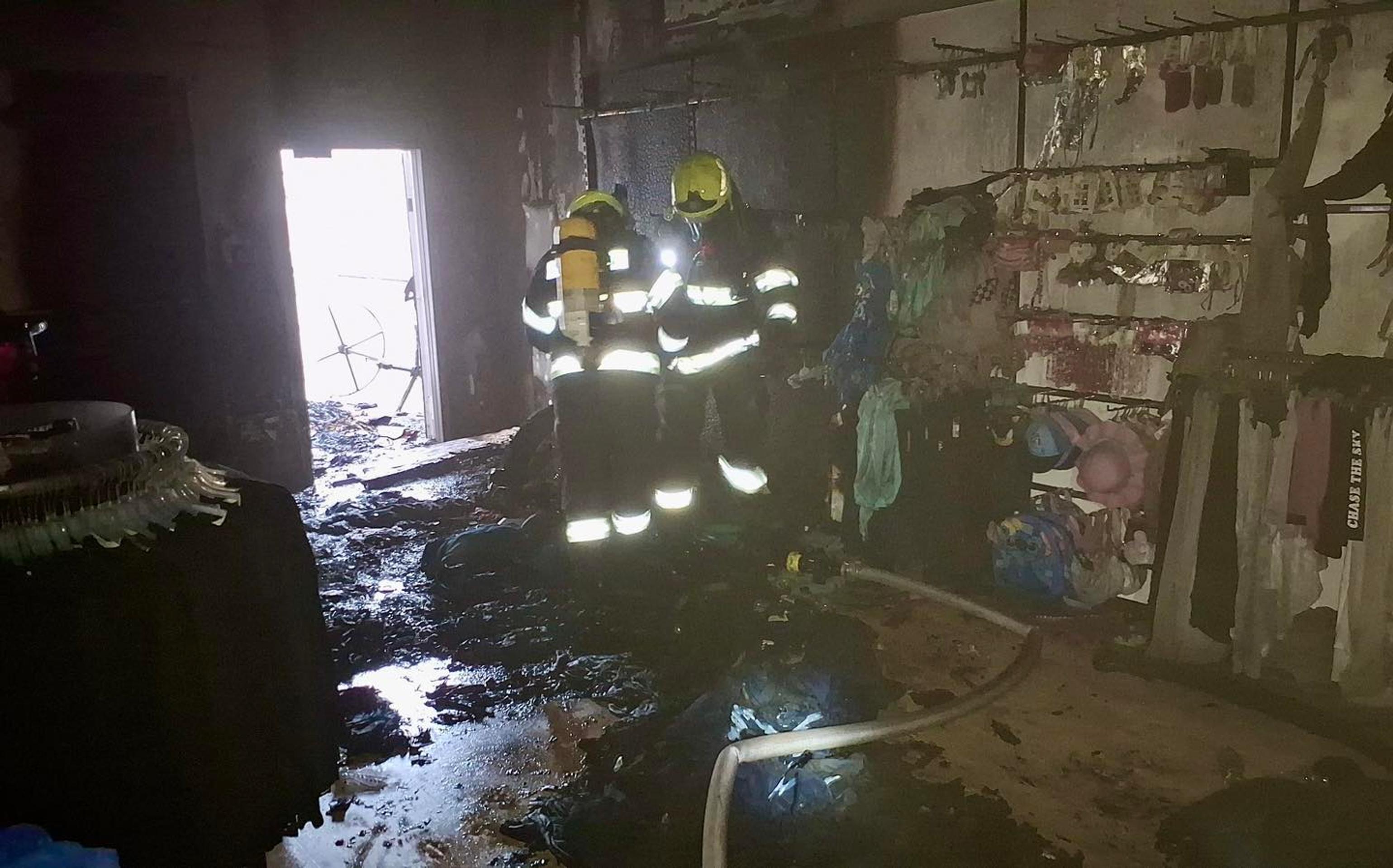 Požiar v obchodnom centre v Žiline.