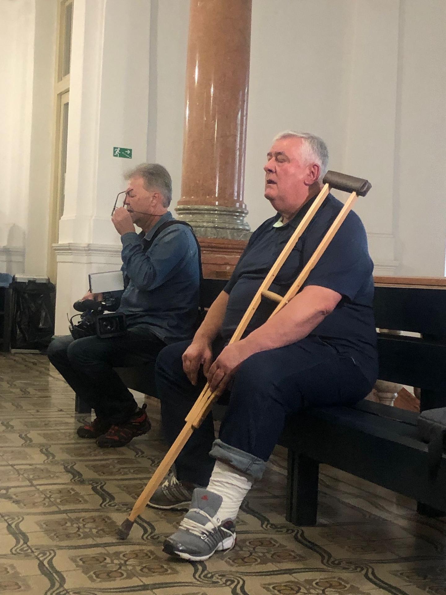 Ján Slota na súde.