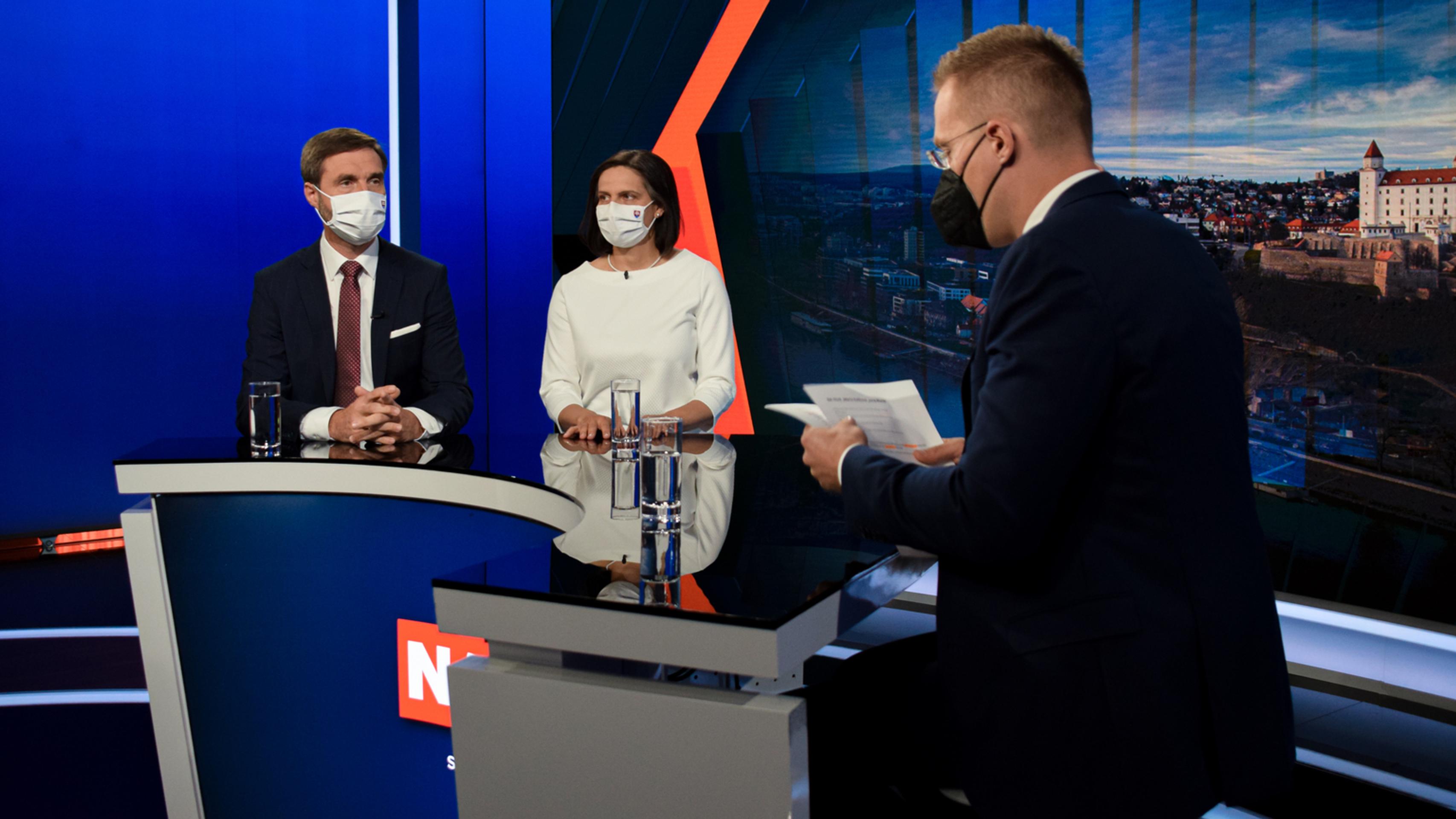 Juraj Blanár a Mária Kolíková v Na telo.