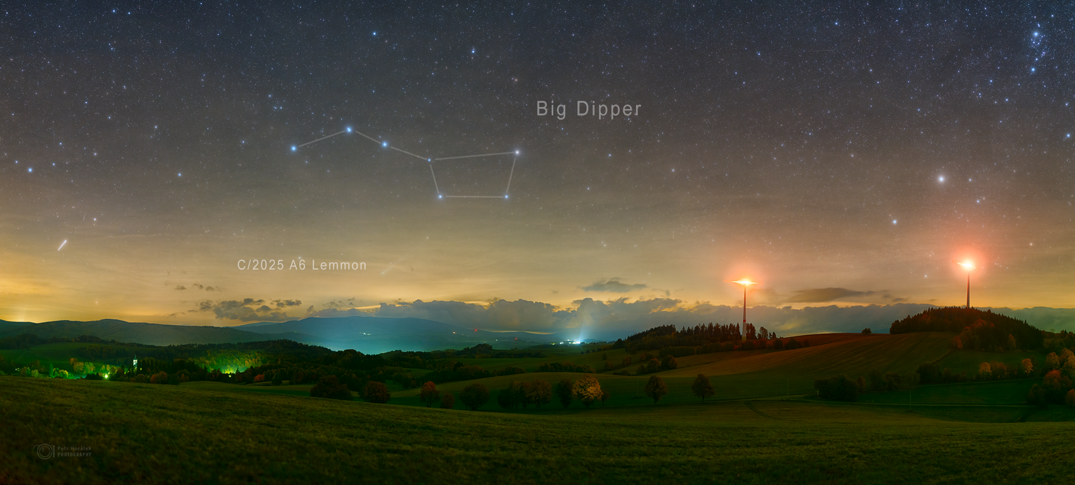 Na oblohe je teraz pozorovateľná kométa C/2025 A6 Lemmon.