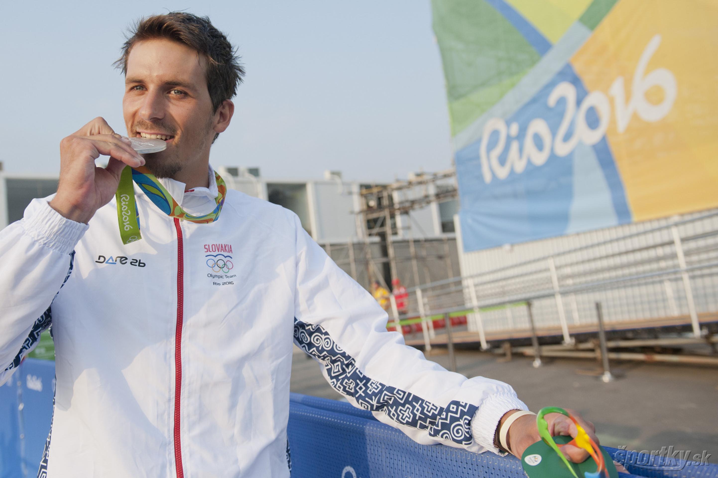 Strieborný medailista Matej Beňuš
