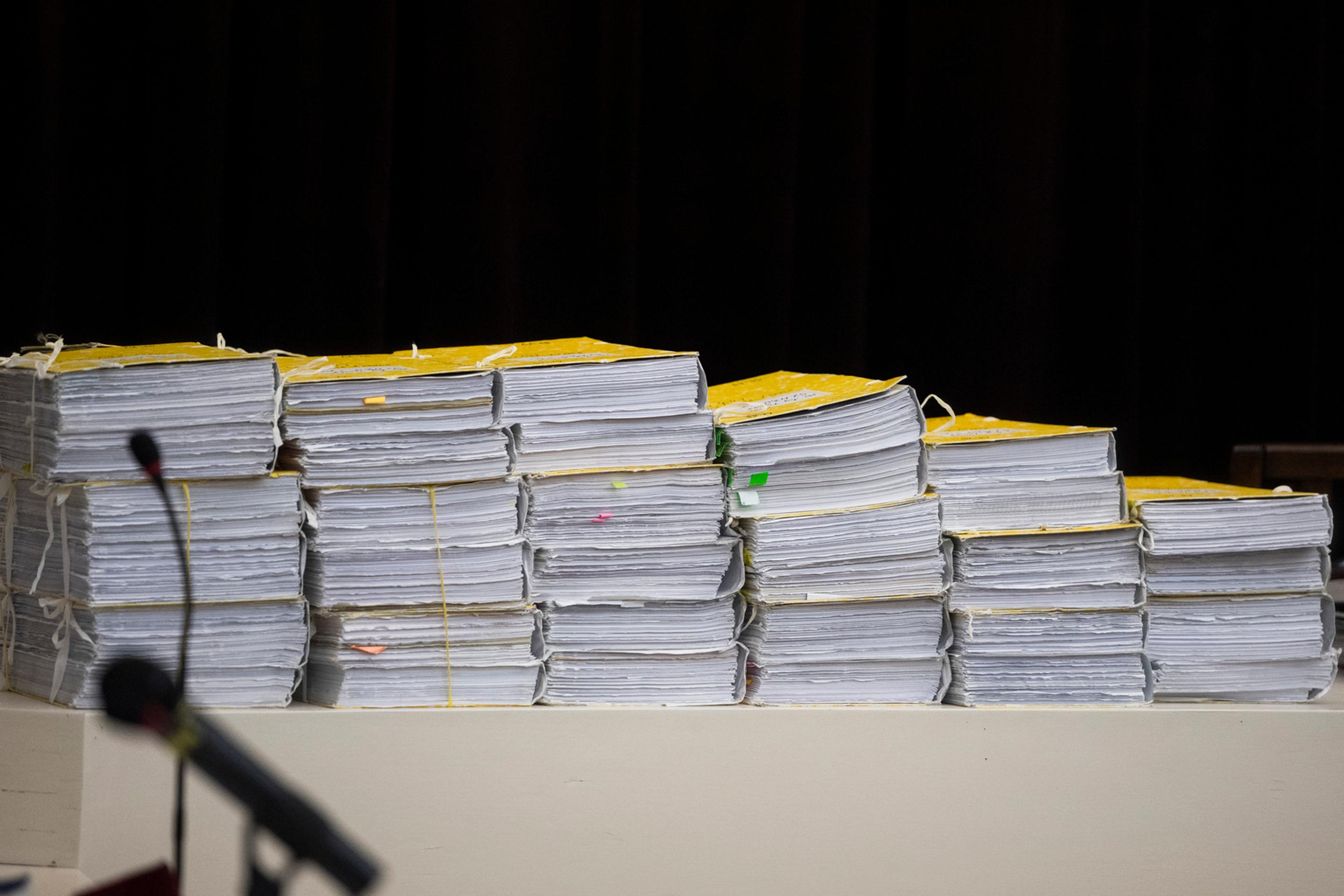 Spisy v kauze vraždy Jána Kuciaka.