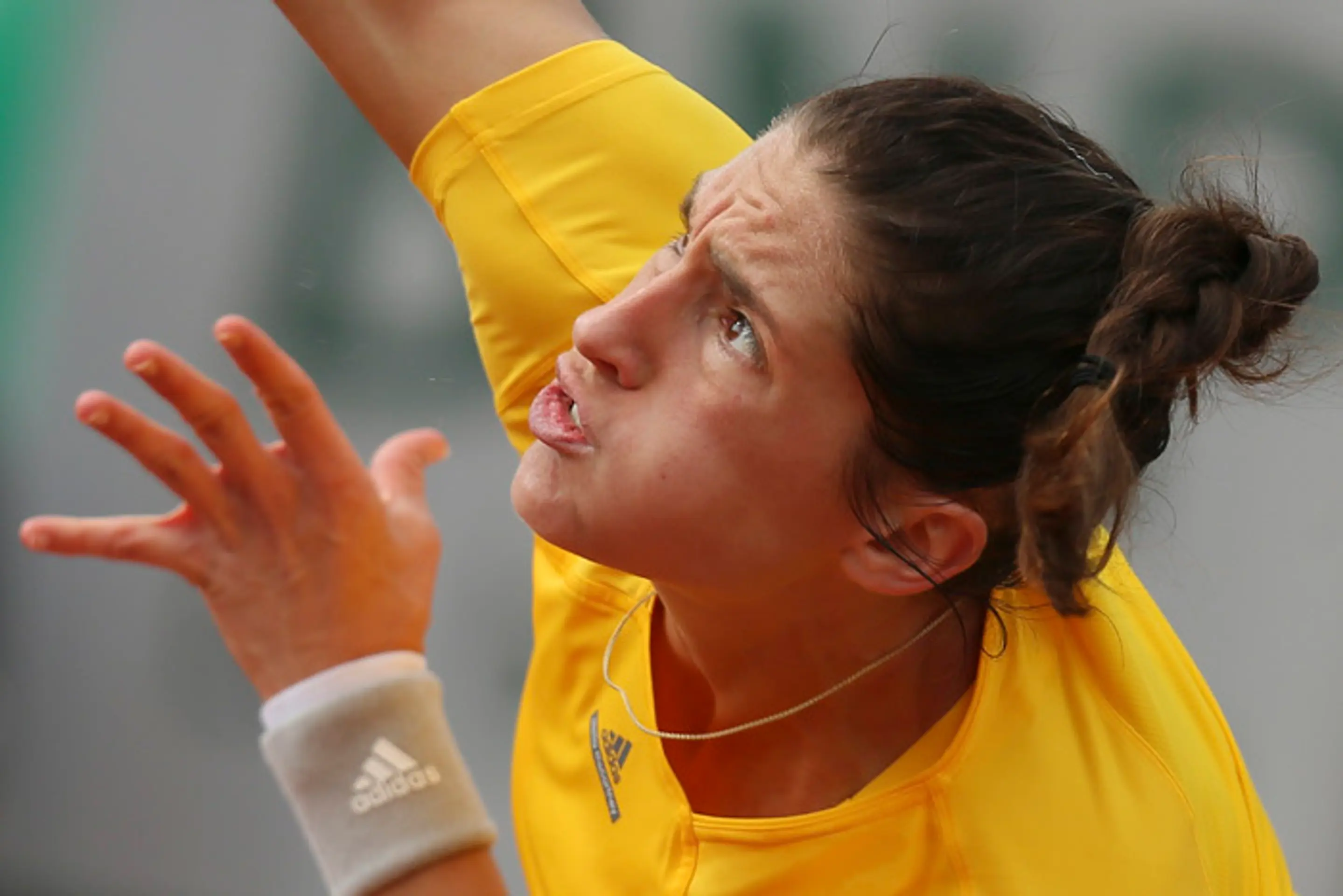 Nemecká tenistka Andrea Petkovičová na Roland Garros.