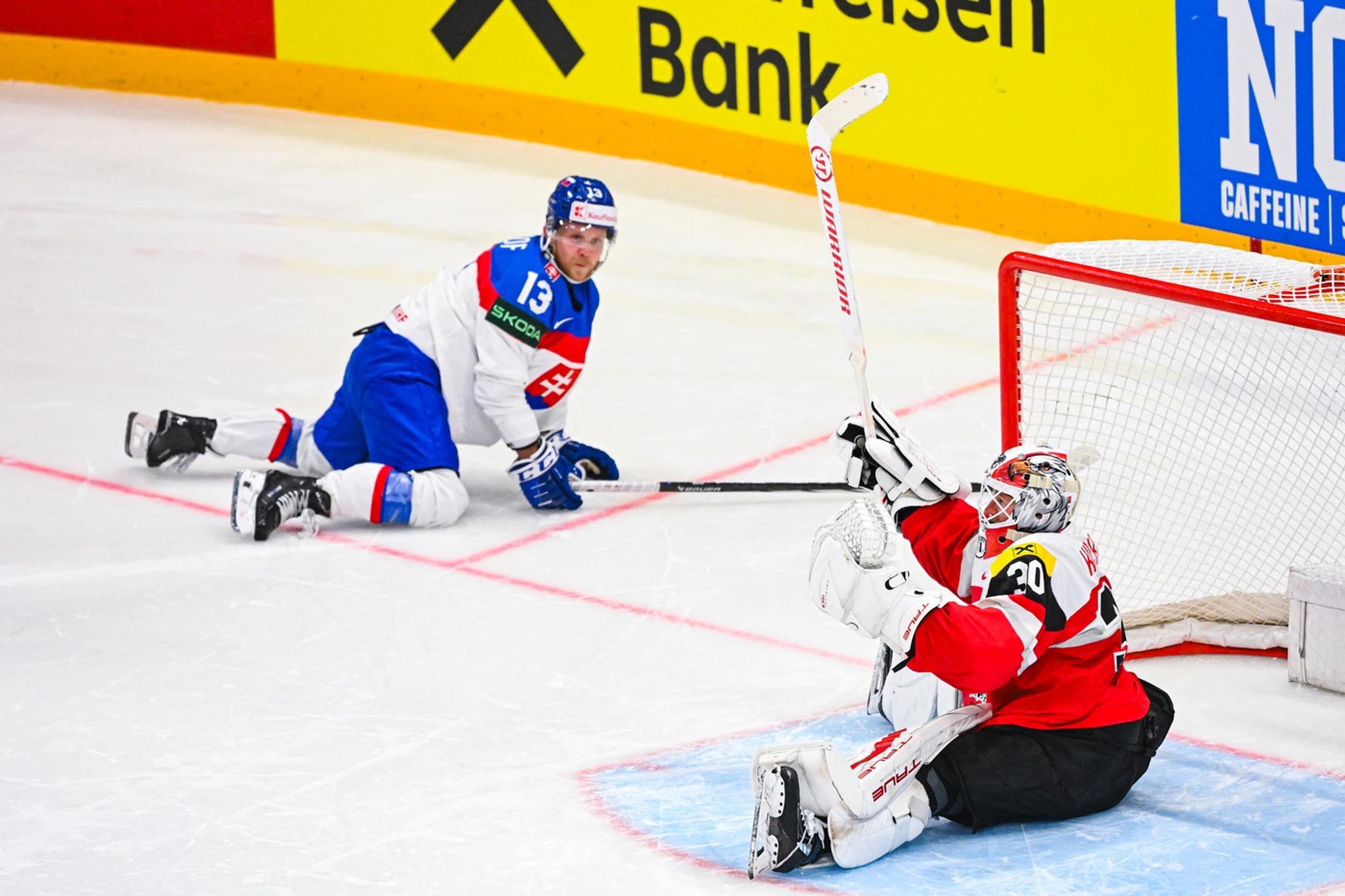 Michal Krištof bol faulováný počas nájazdov.