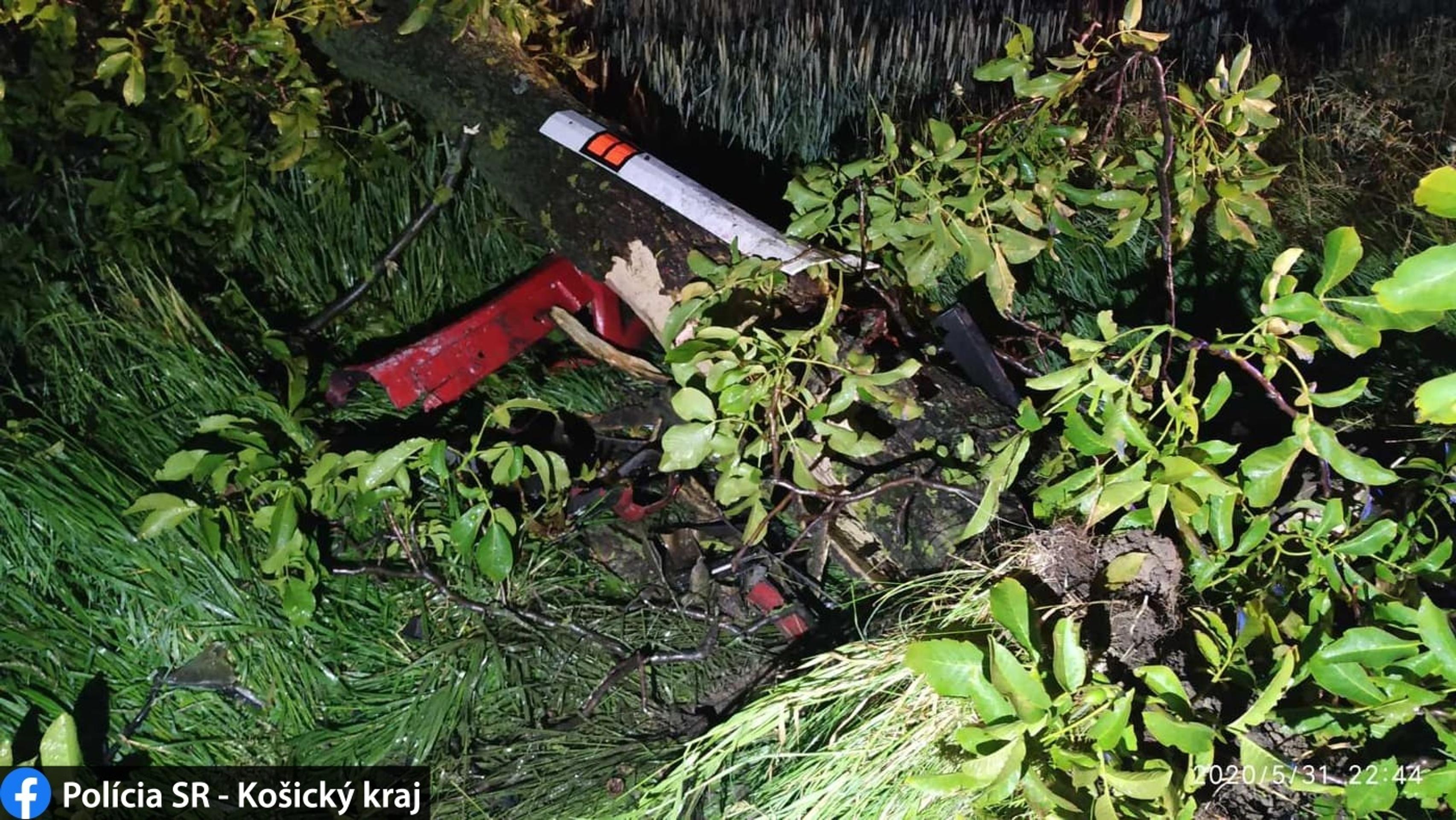 Nehoda v Sobranciach.