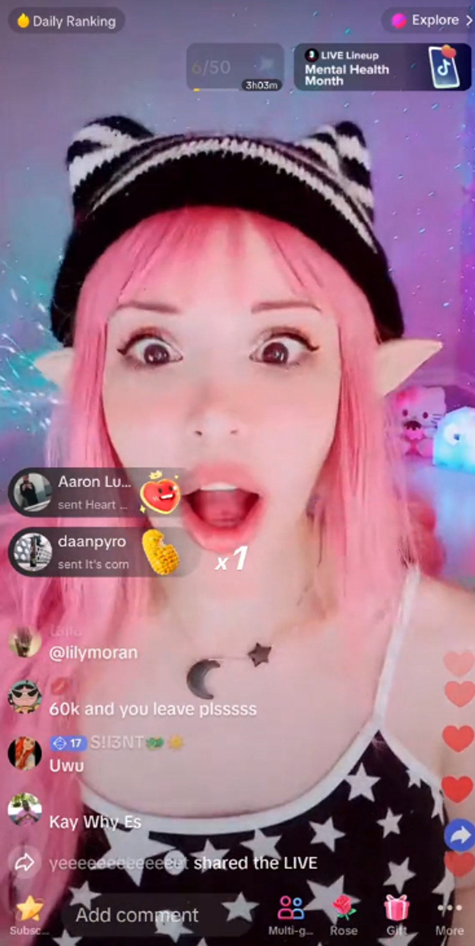 Záznam zo živého prenosu Cherry Crush