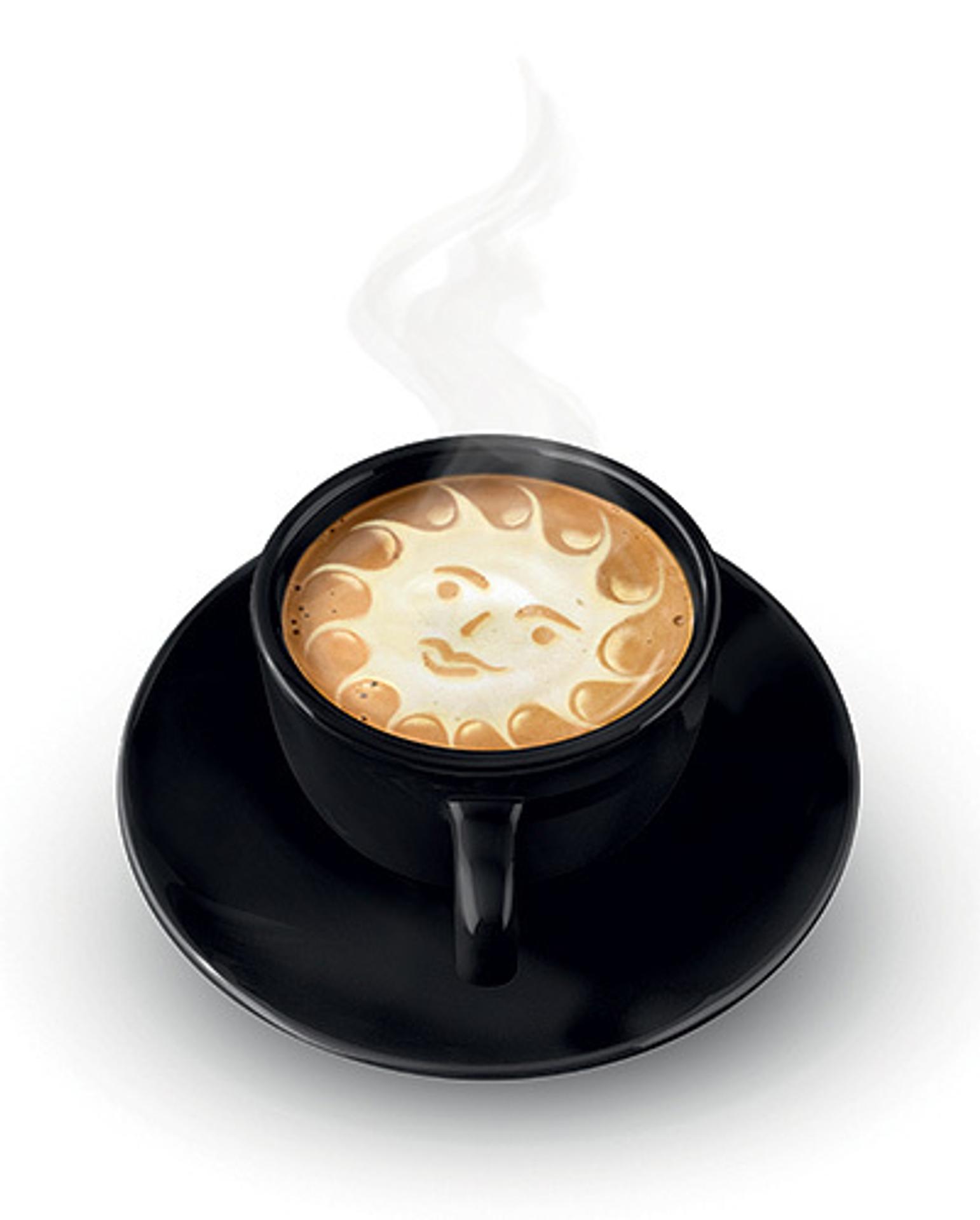 Aj toto dokážu vytvoriť super baristi s čierno-bielou.