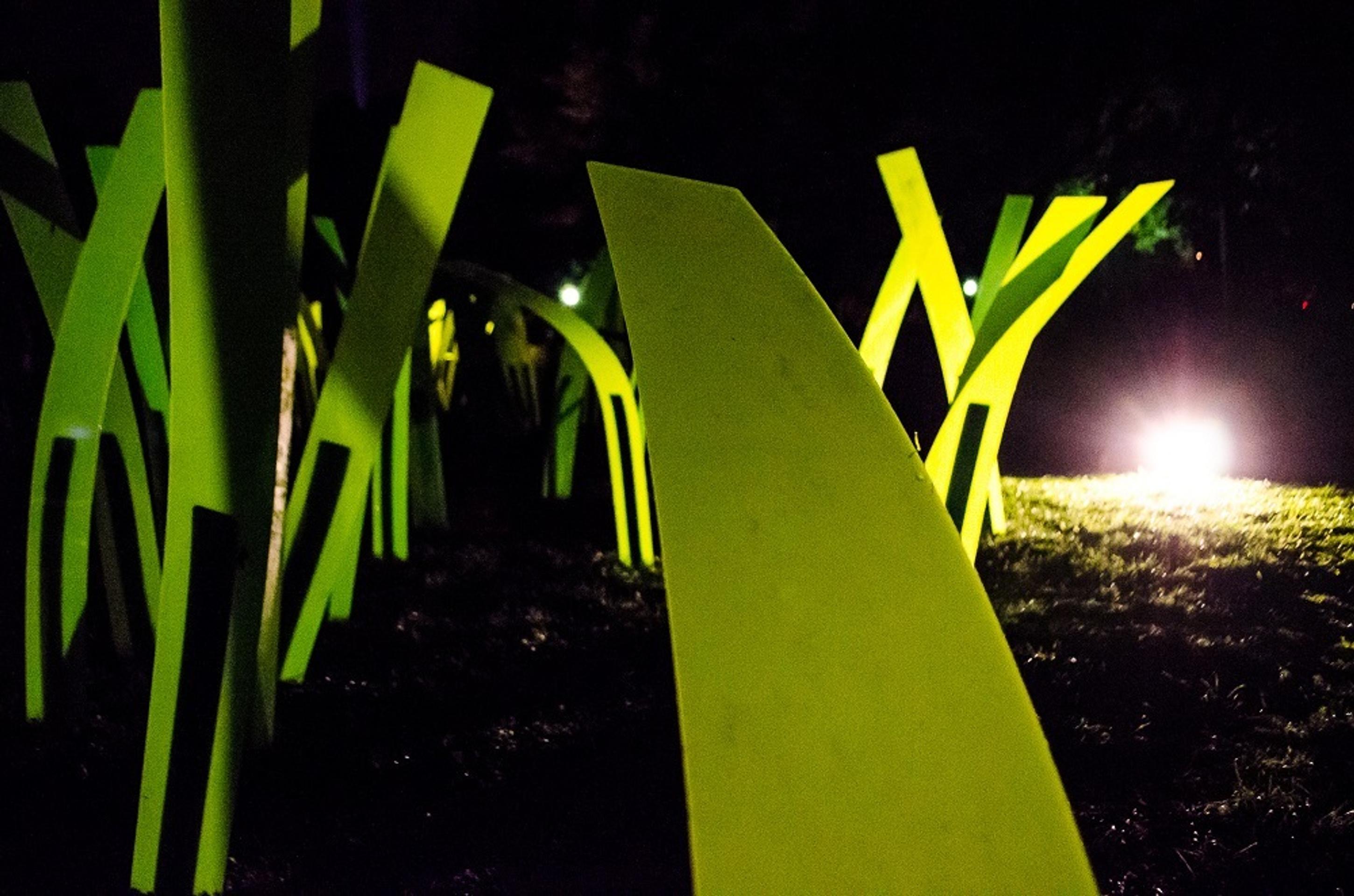 Mechanické pole v Medickej záhrade.