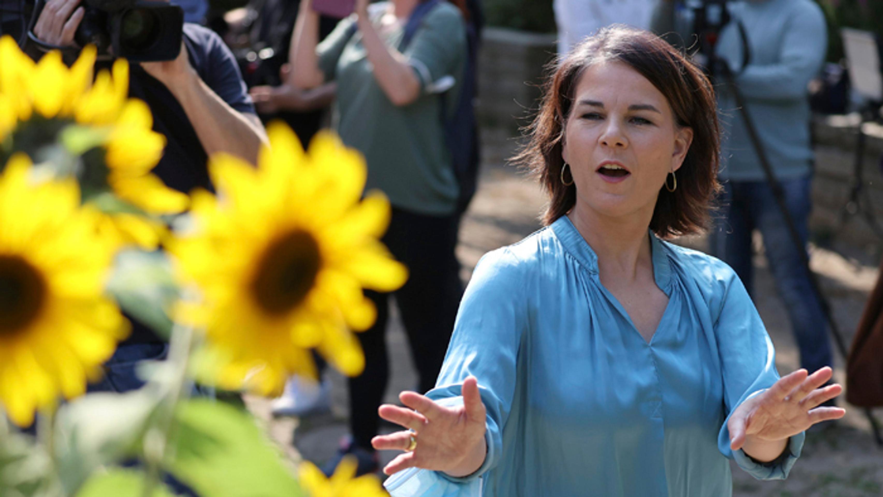 Líderka Zelených Annalena Baerbocková.