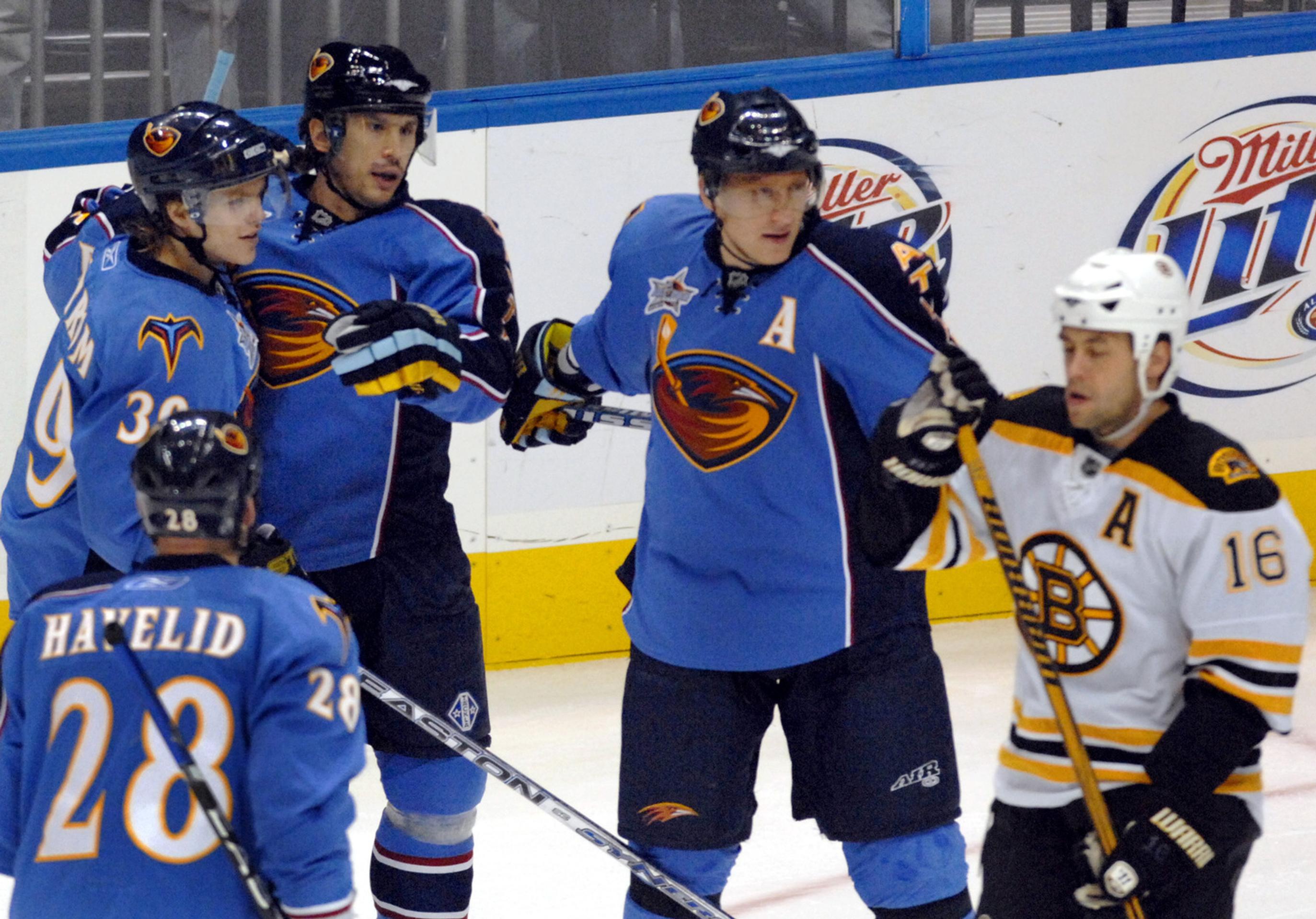 Po lockoute zakotvil Marián Hossa v Atlante. (archív 2007)