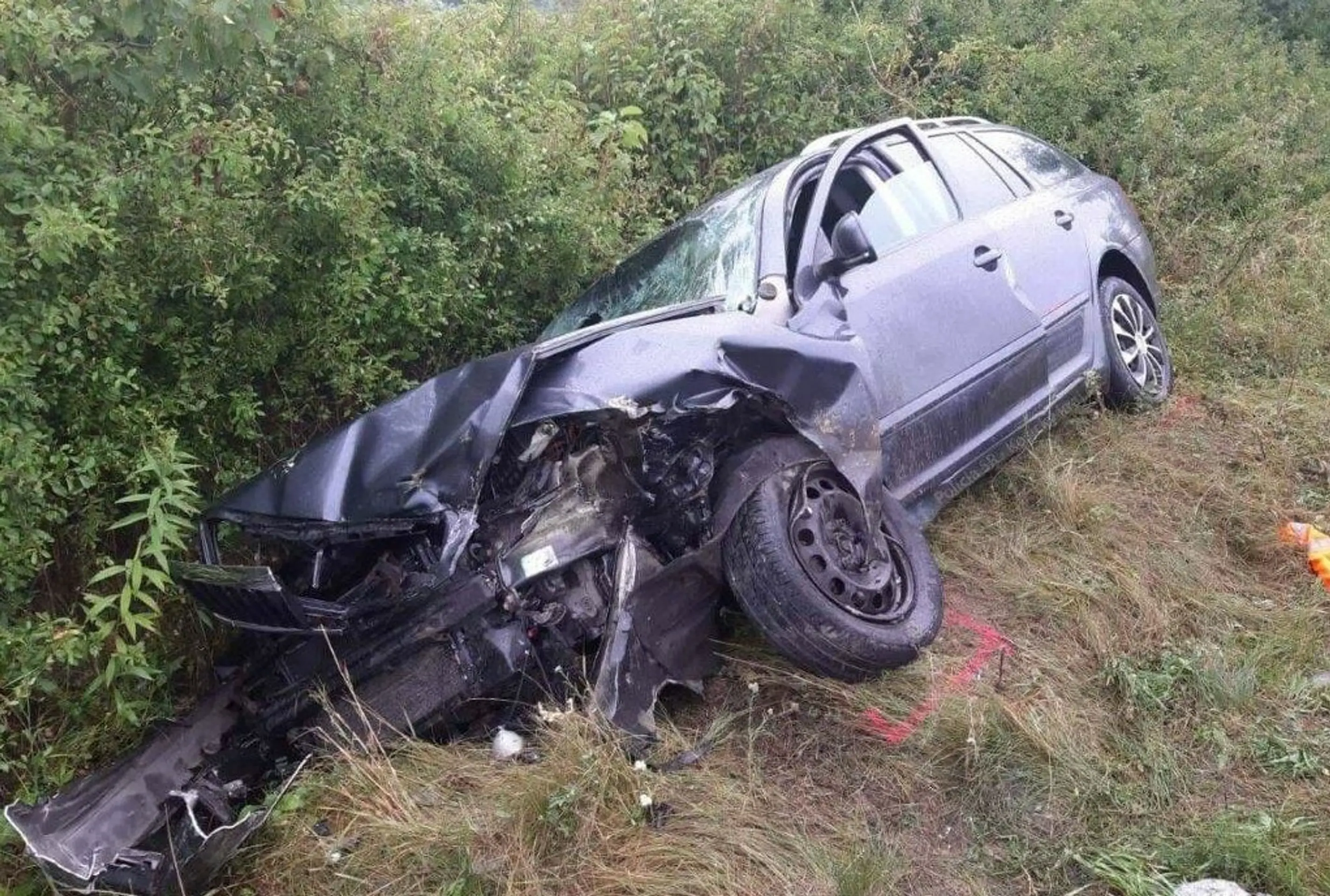 Čelná zrážka na východe Slovenska.