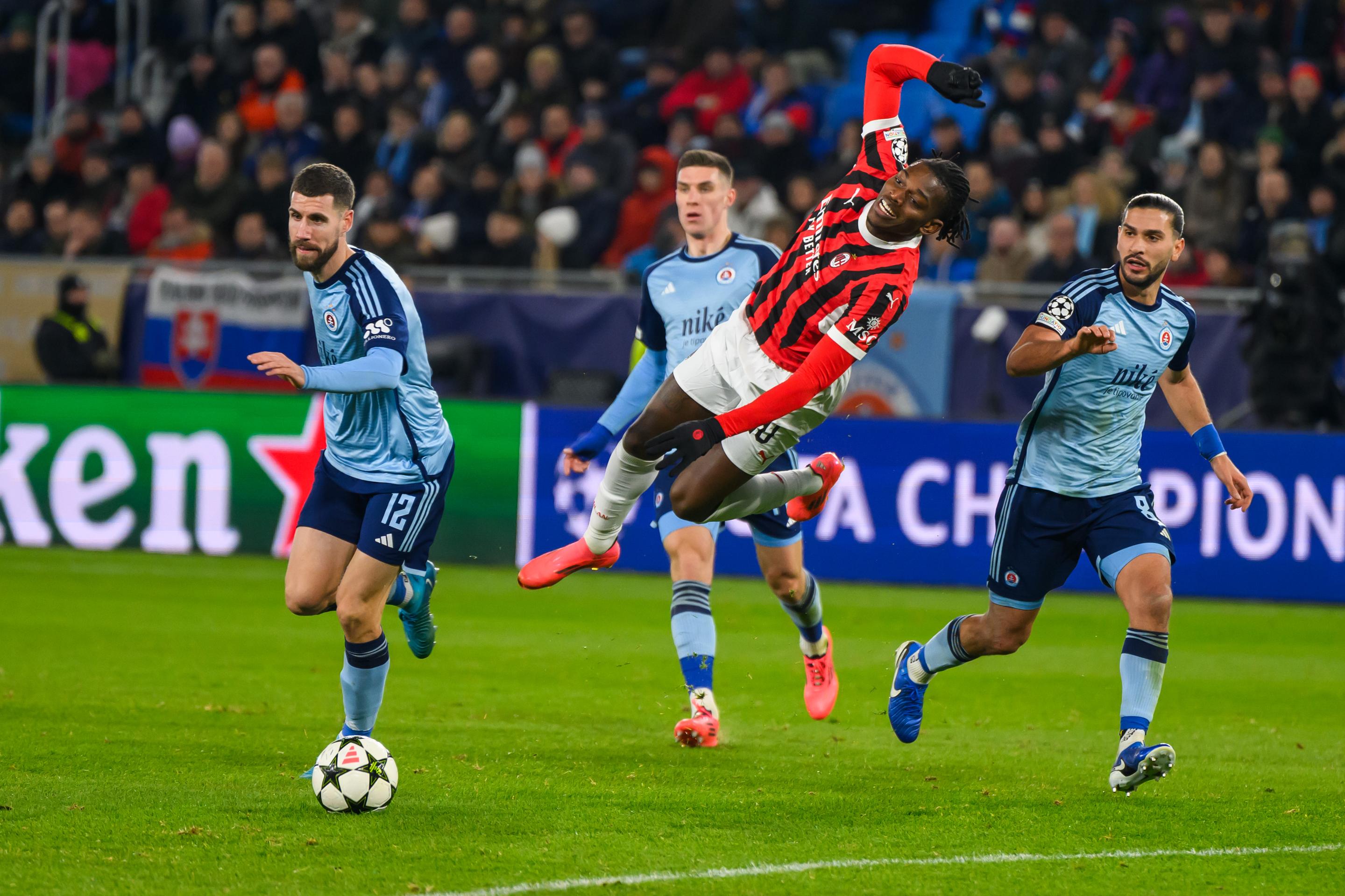 Slovan Bratislava - AC Miláno.