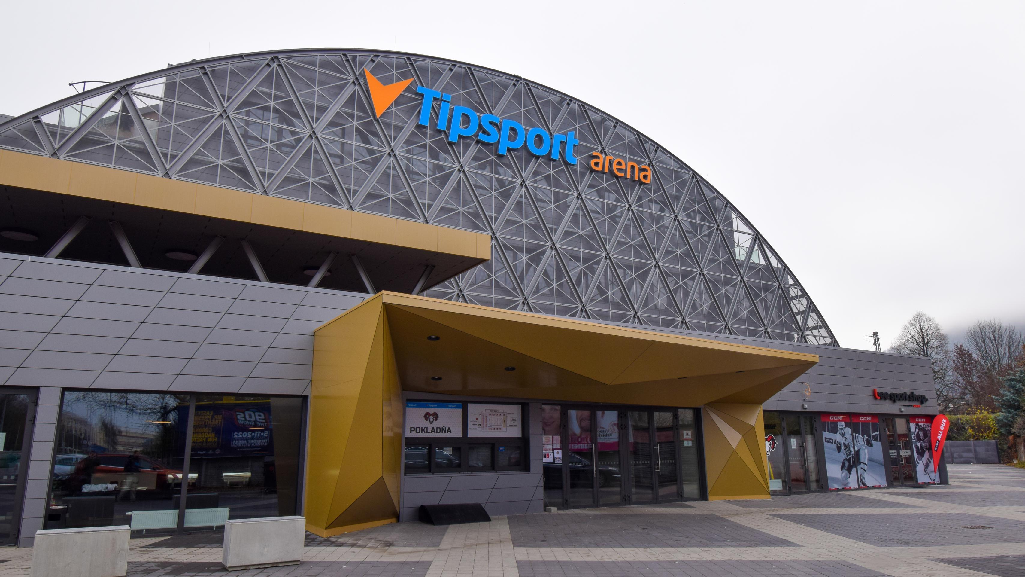 Zimný štadión v Banskej Bystrici.