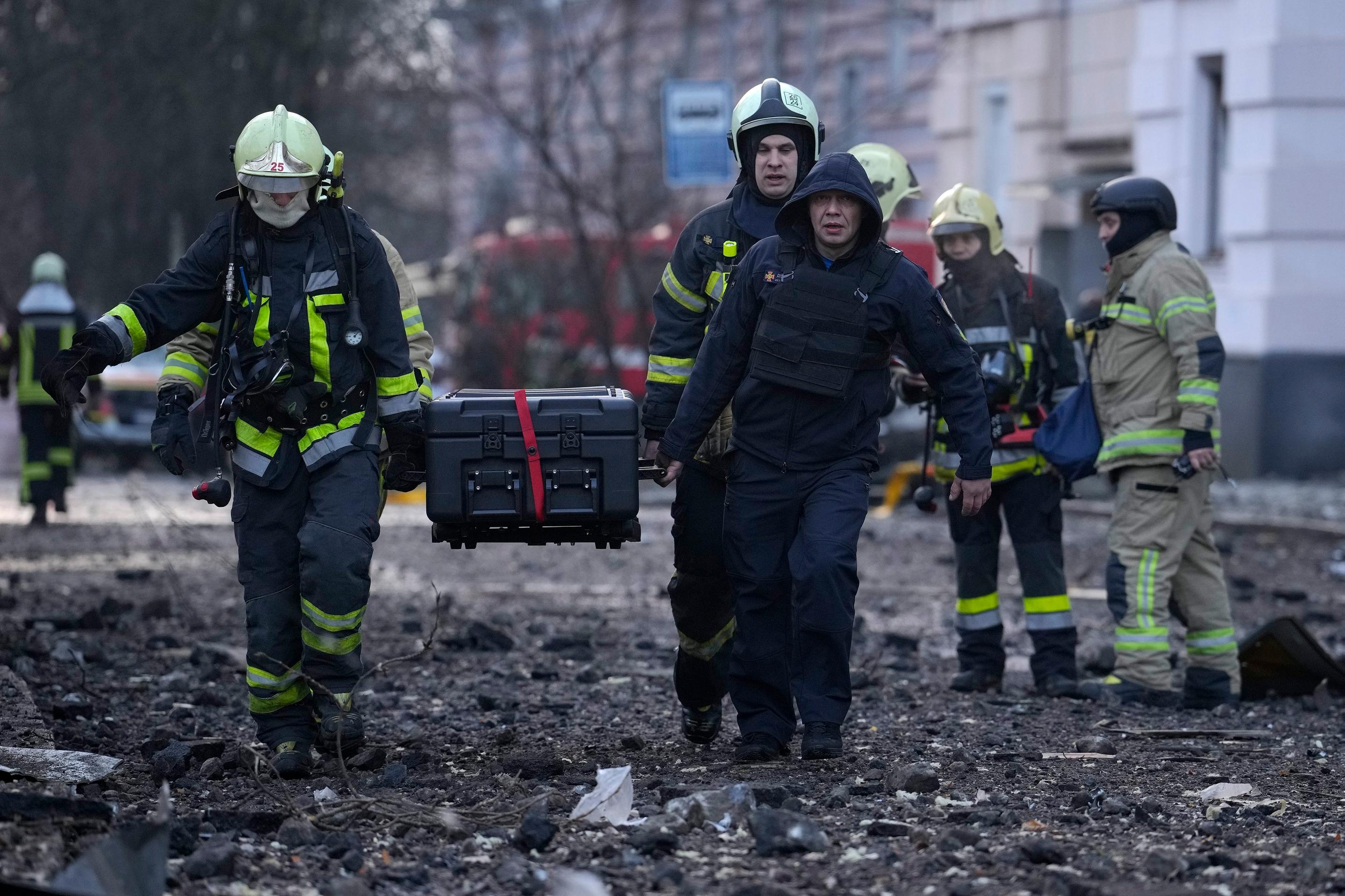 Kyjevom otriasli výbuchy.