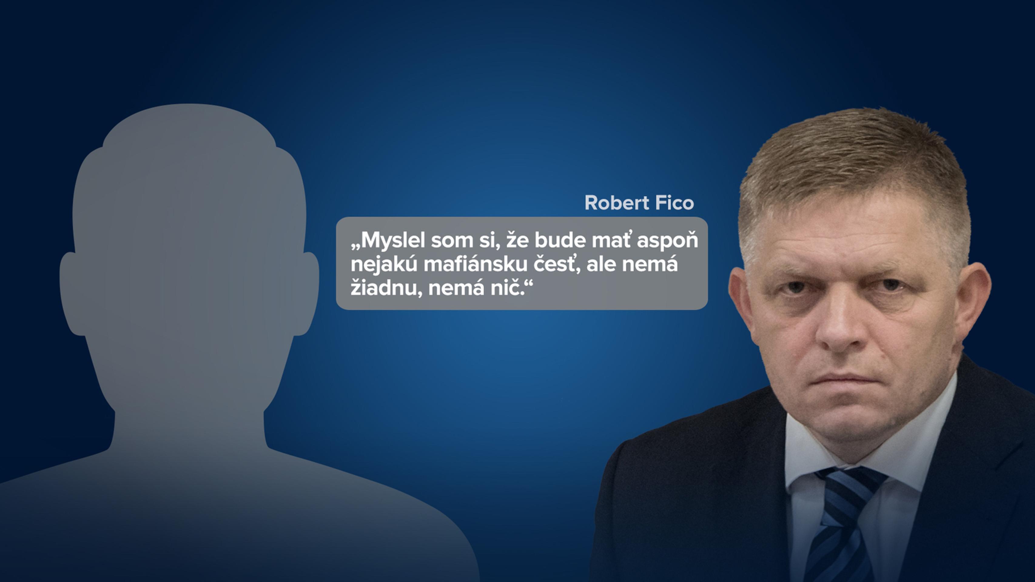 Prepis slov Roberta Fica z nahrávky na chate.