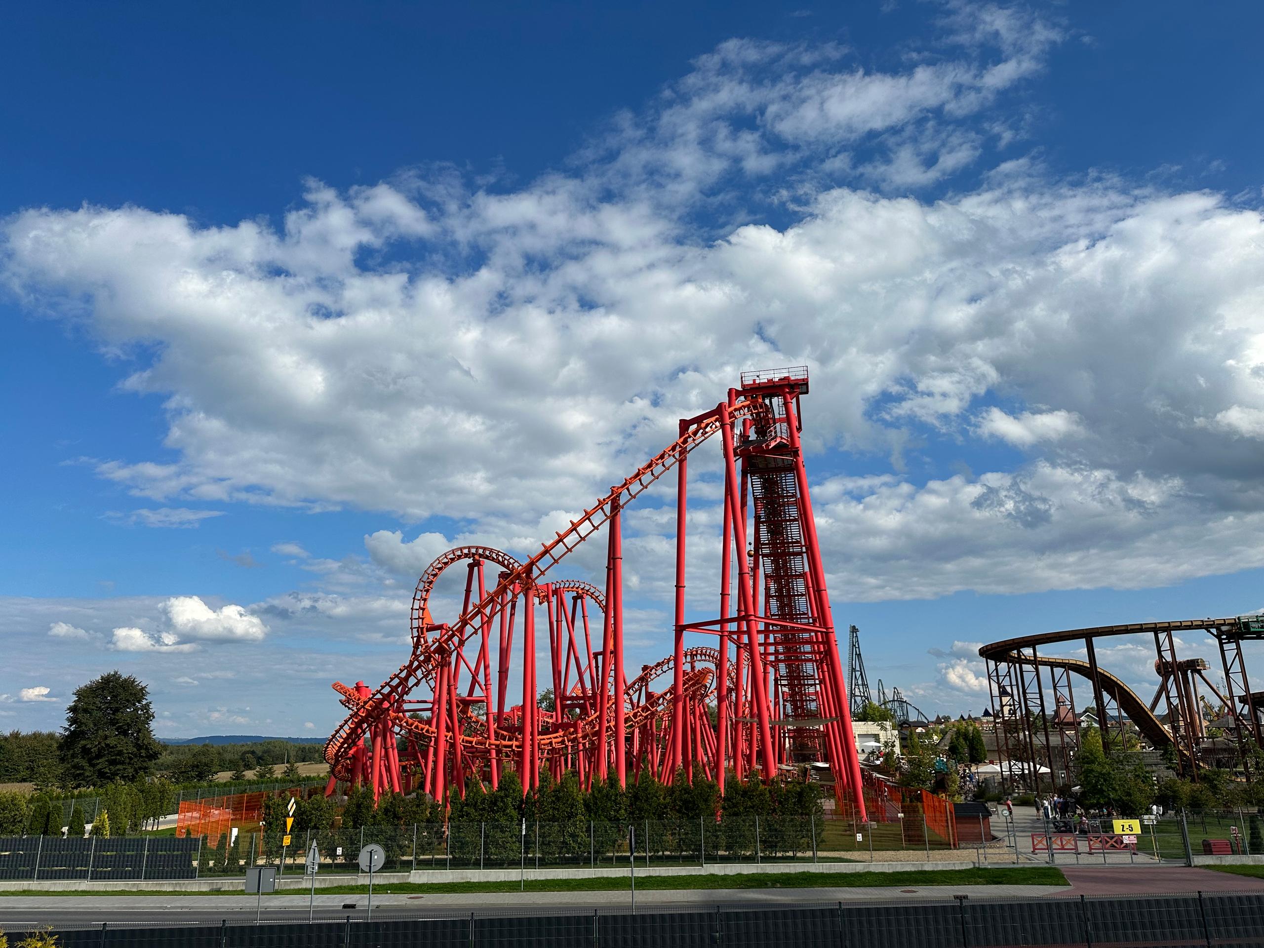 Horská dráha Mayan v Energylandii