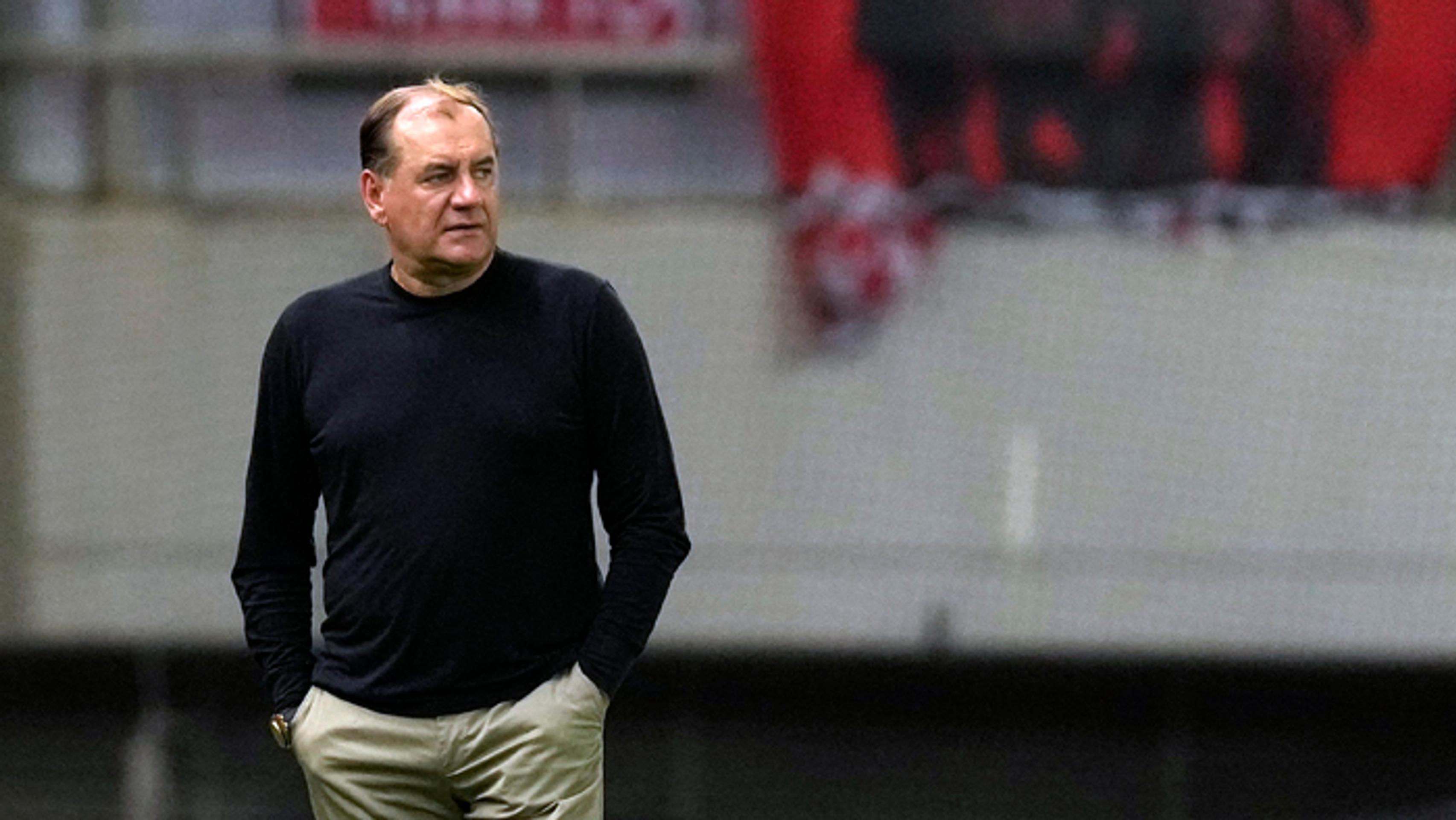 Tréner Slovana Vladimír Weiss st.