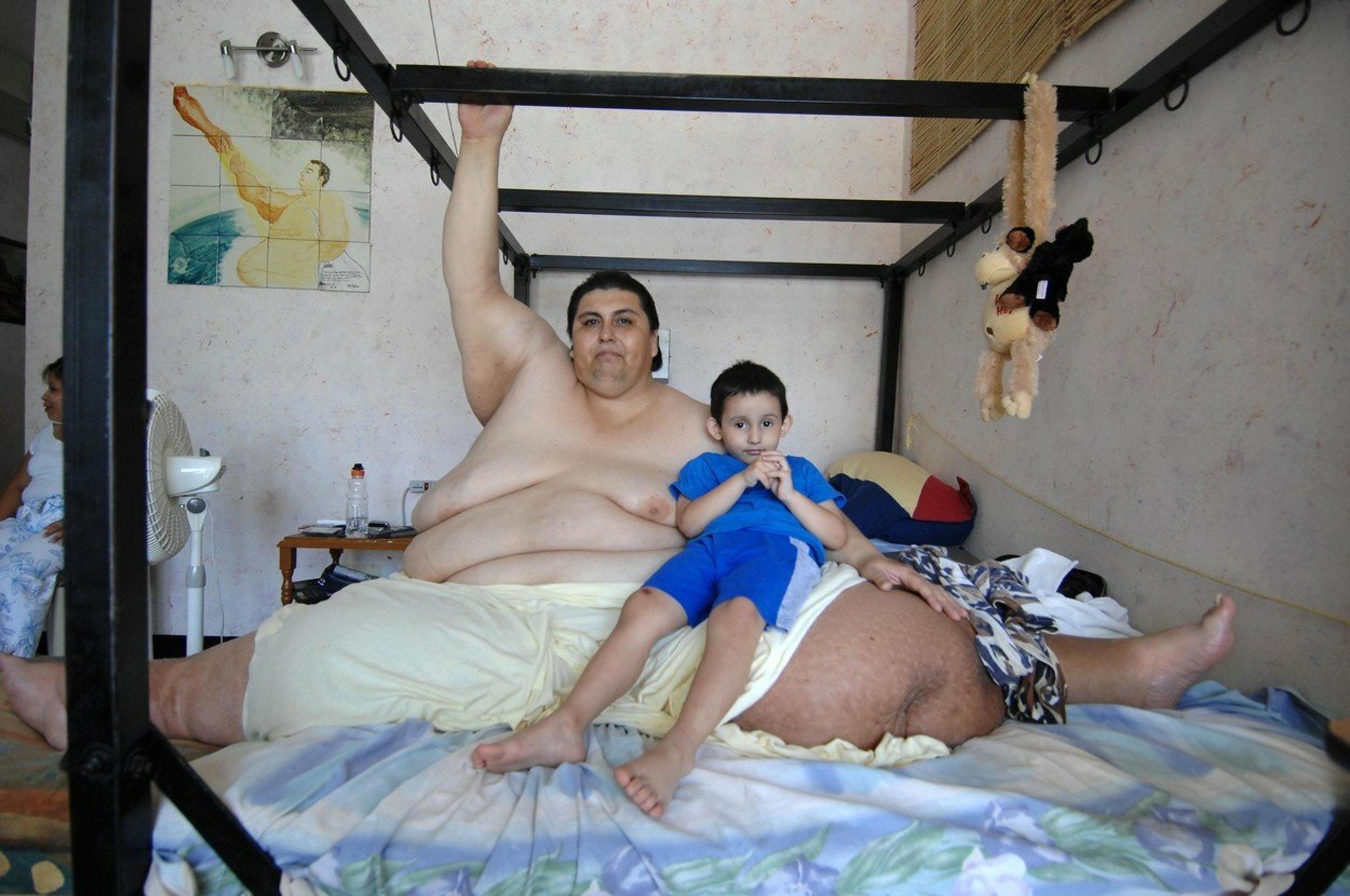 Manuel Uribe mal pár kíl navyše už ako mladý chlapec.