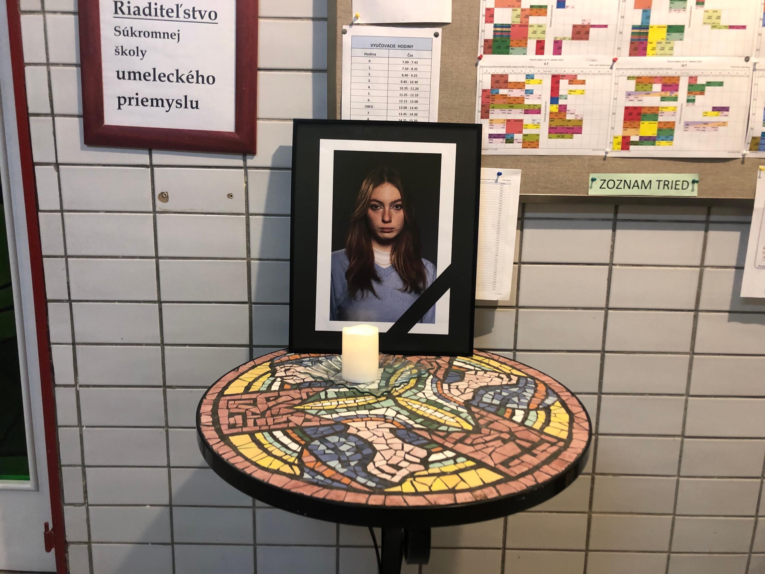 Pamiatku Terézie si uctili aj škole, ktorú navštevovala.