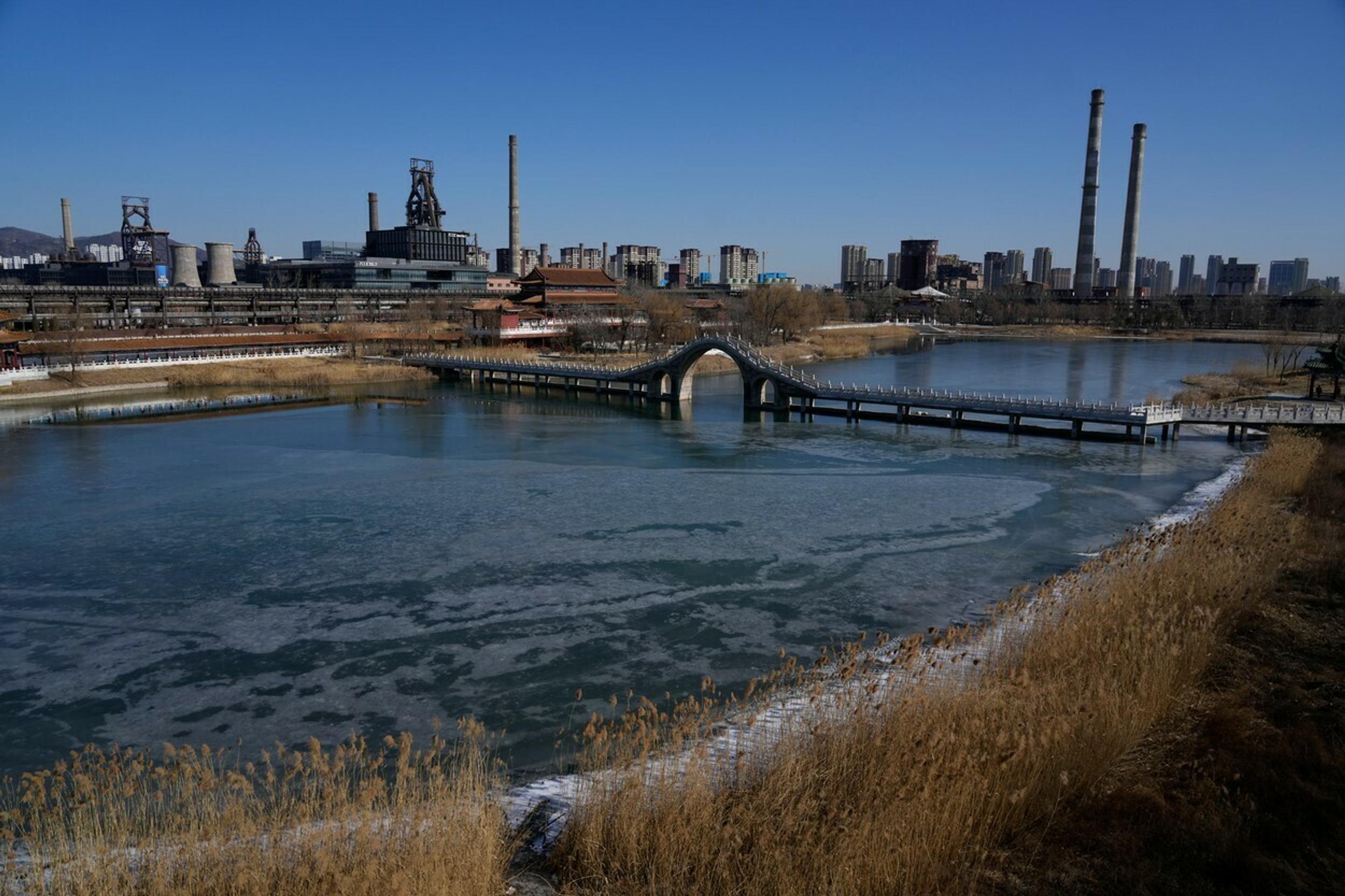 Mostík pre akrobatické disciplíny na ZOH 2022 v Pekingu