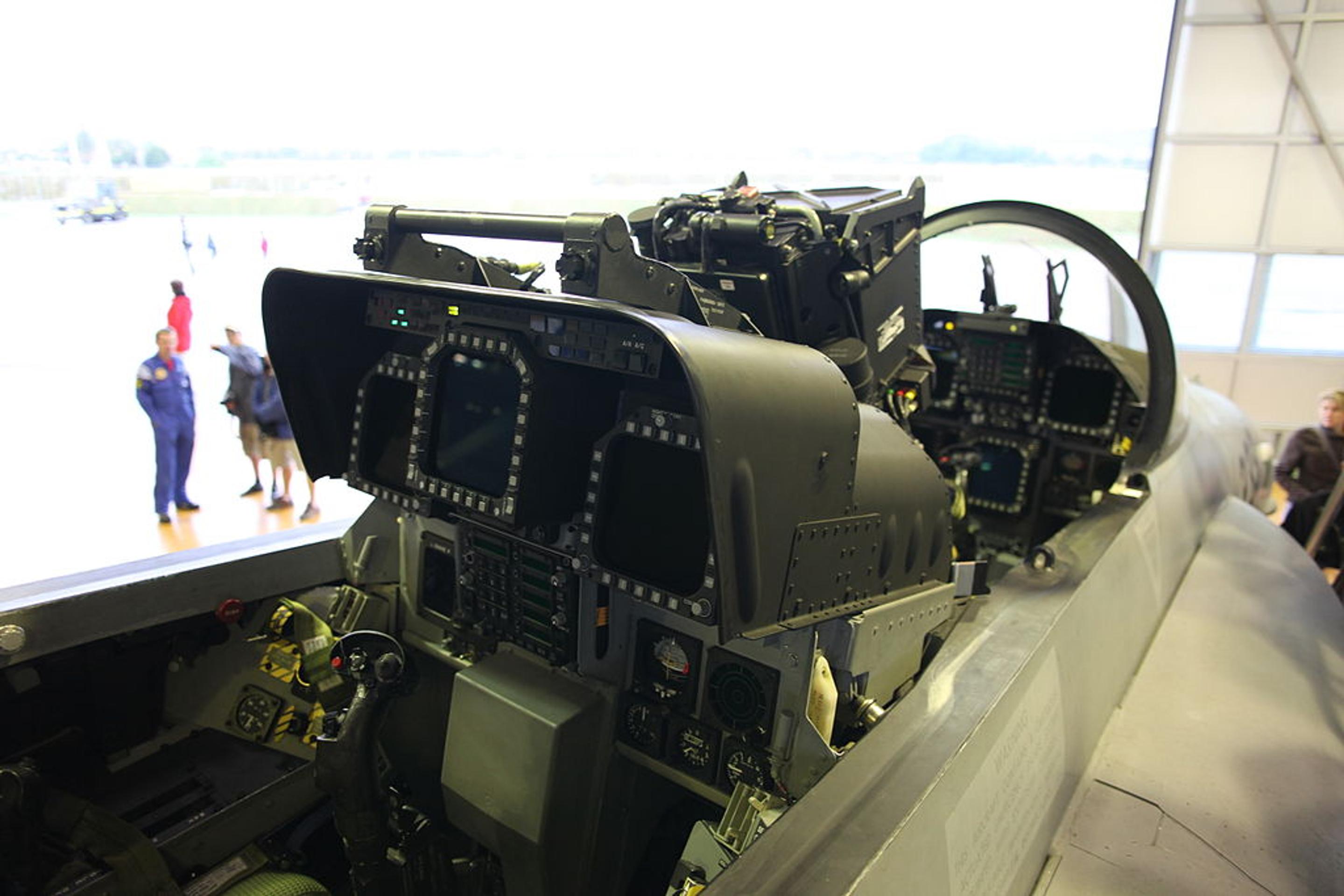 Kokpit F/A-18 Hornet 