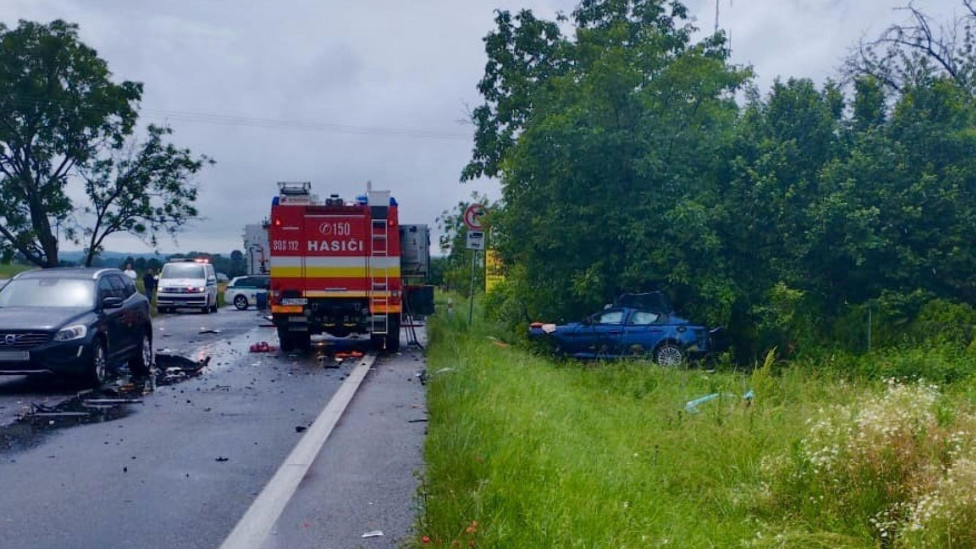 Nehoda pri Zlatých Moravciach