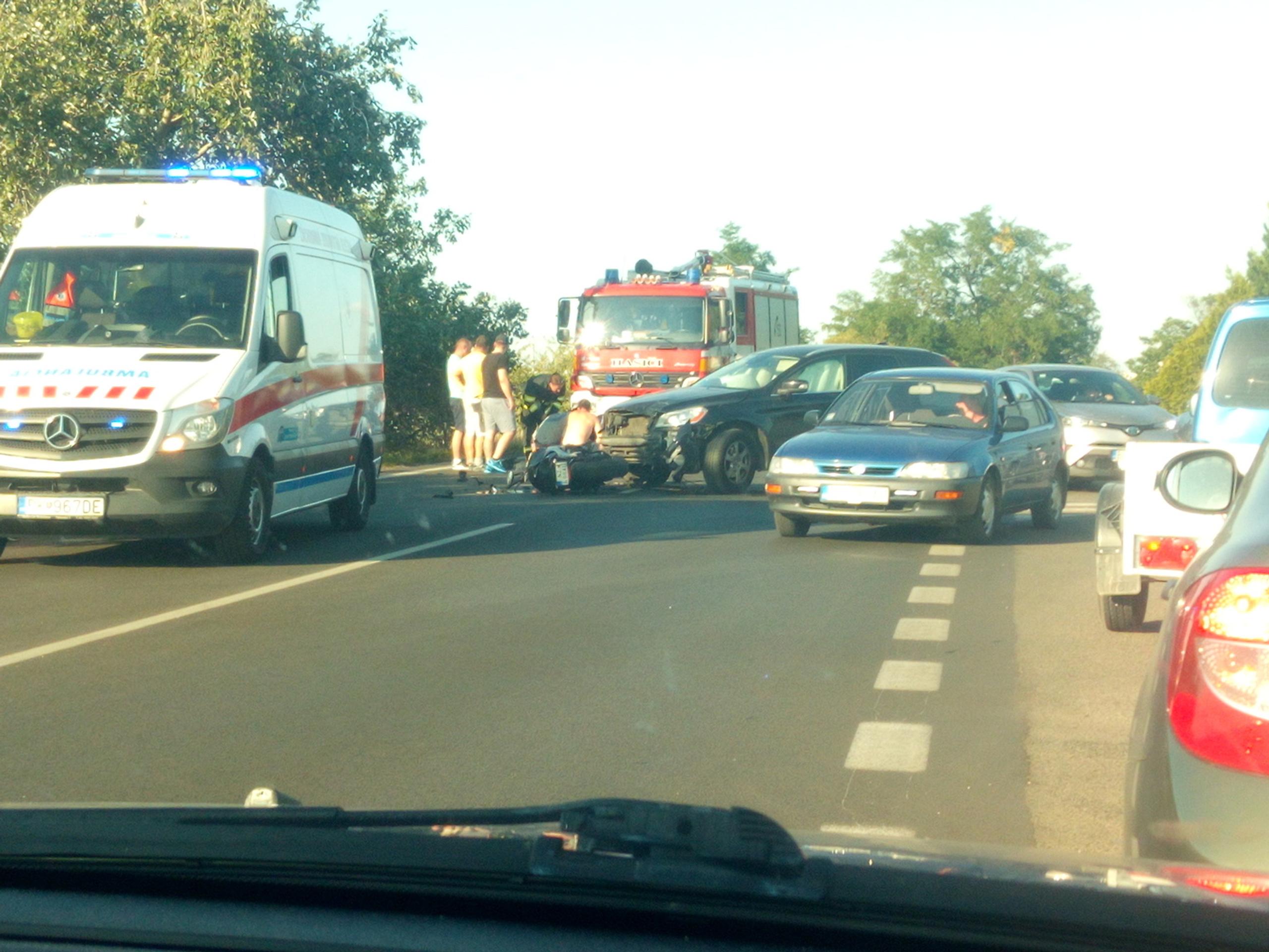 Havária pred Veľkým Bielom