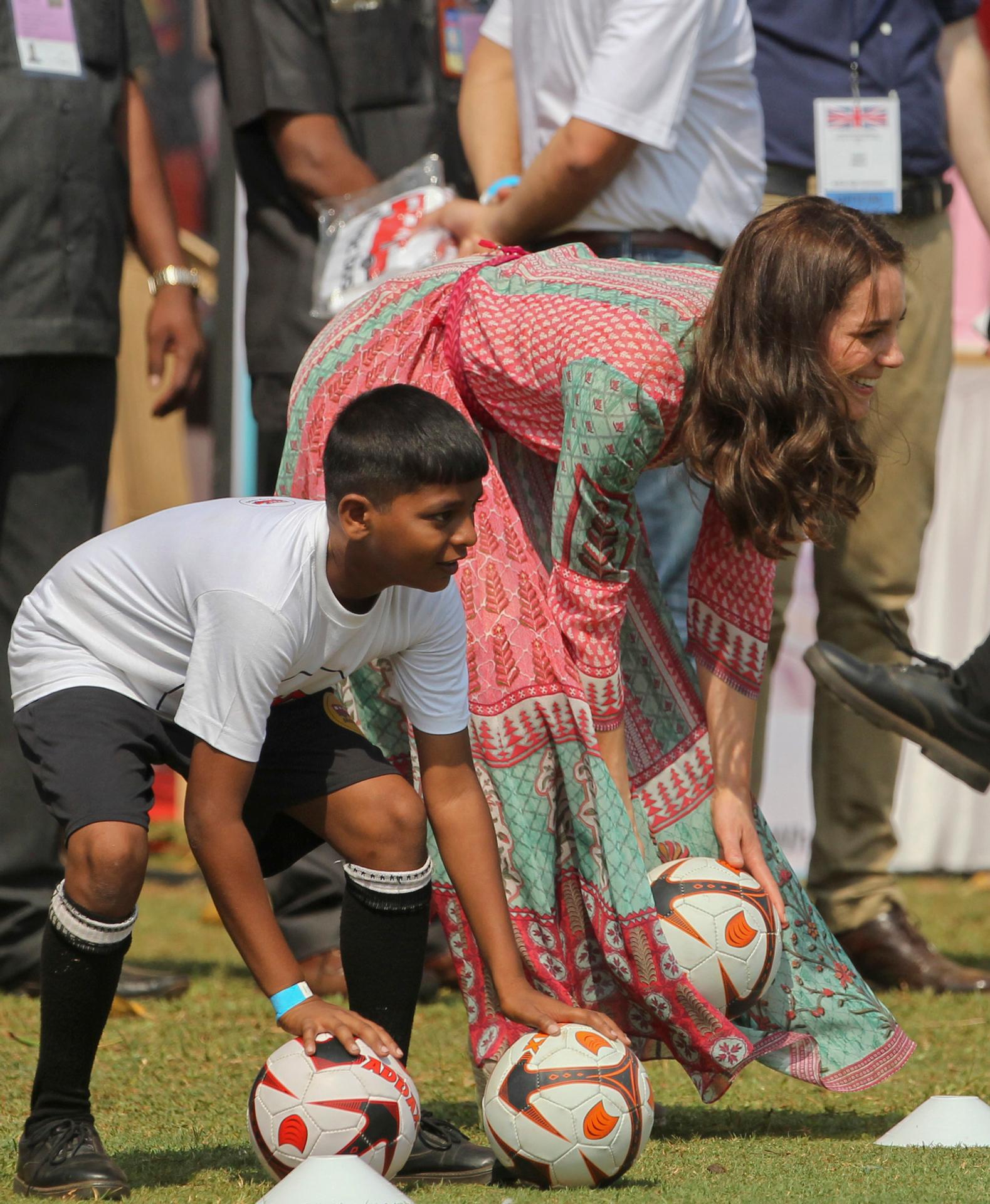 Princ William s vojvodkyňou Kate na návšteve v Indii