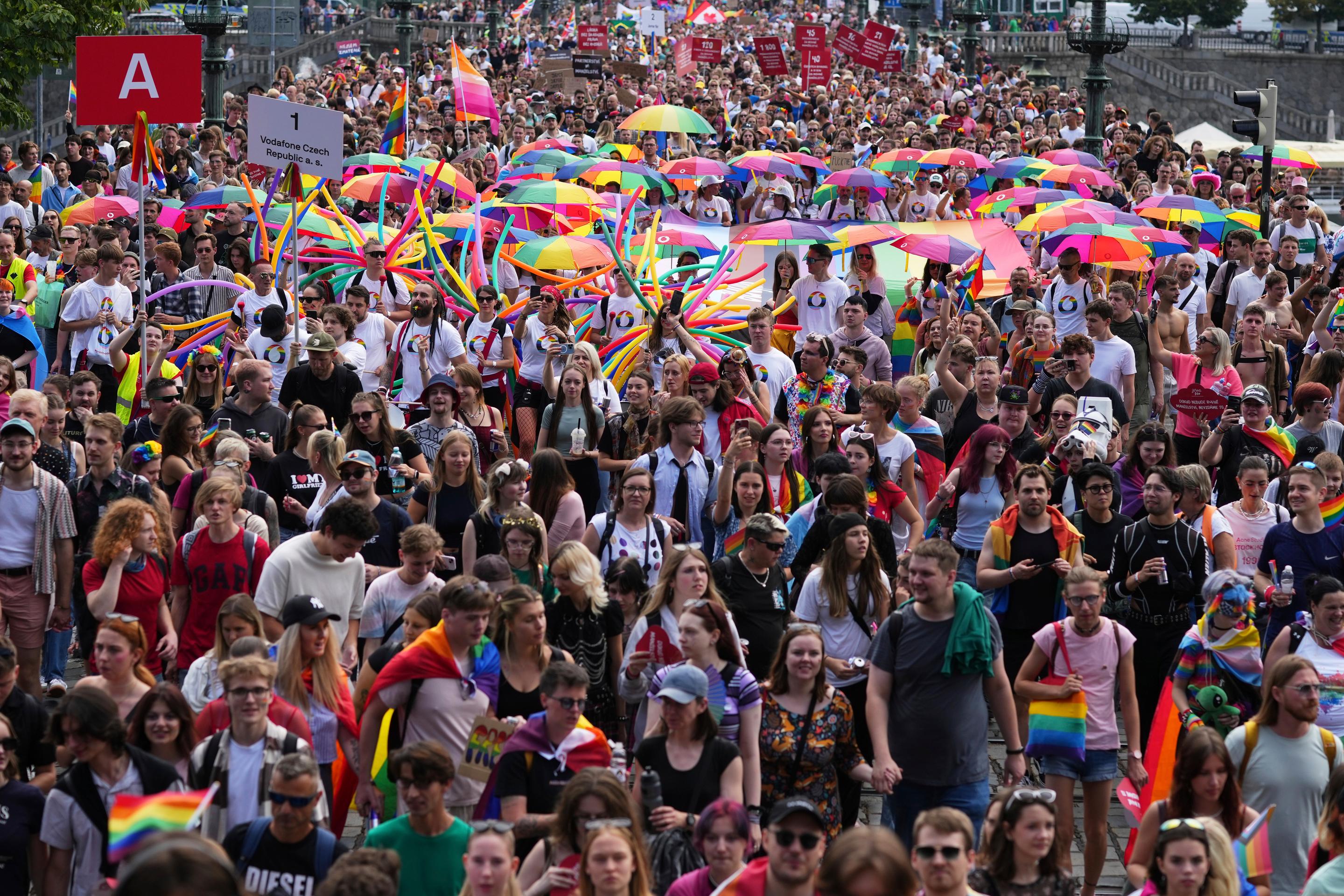 V Prahe sa uskutočnil pochod Pride