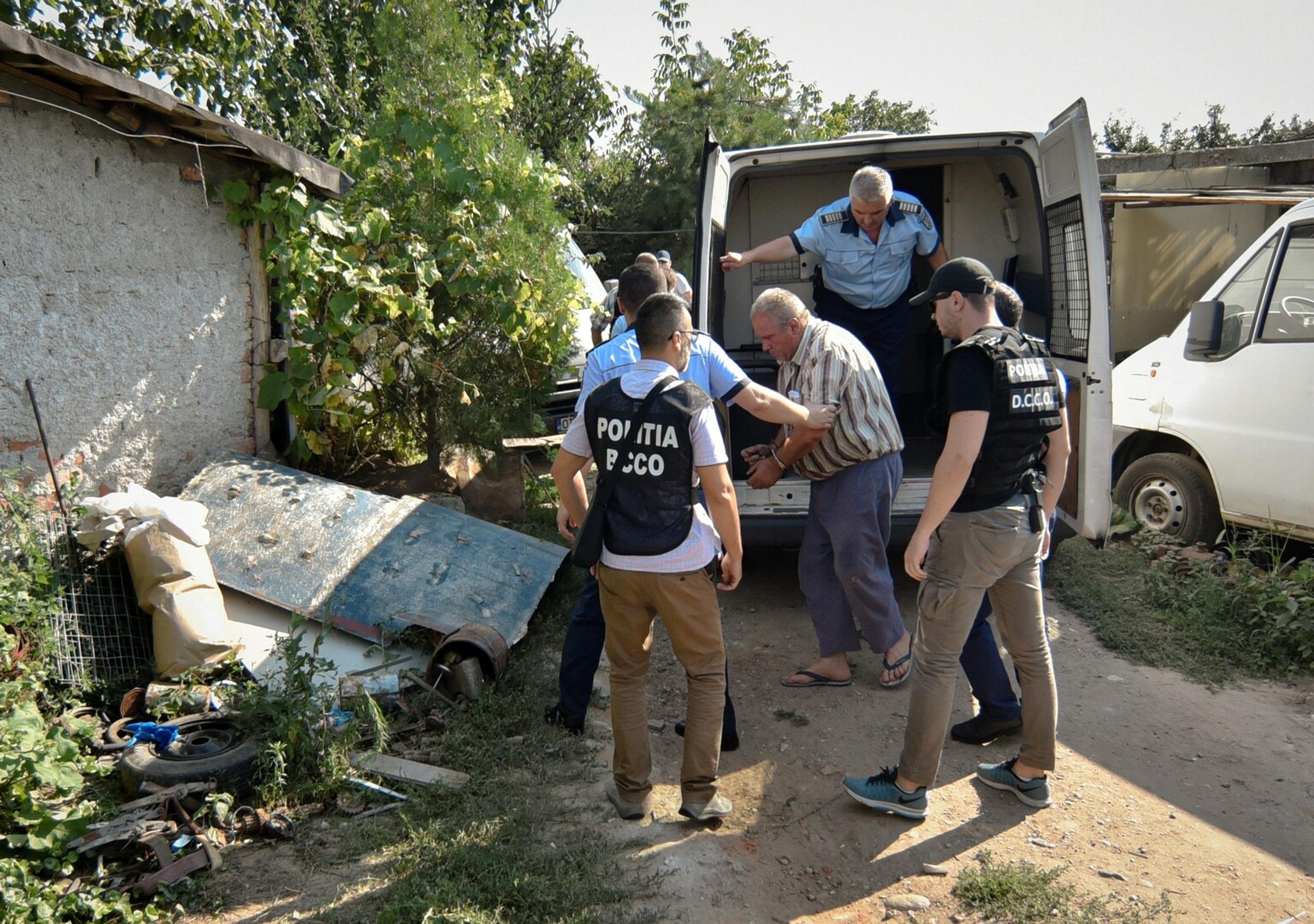 Demonštrácia v Bukurešti.