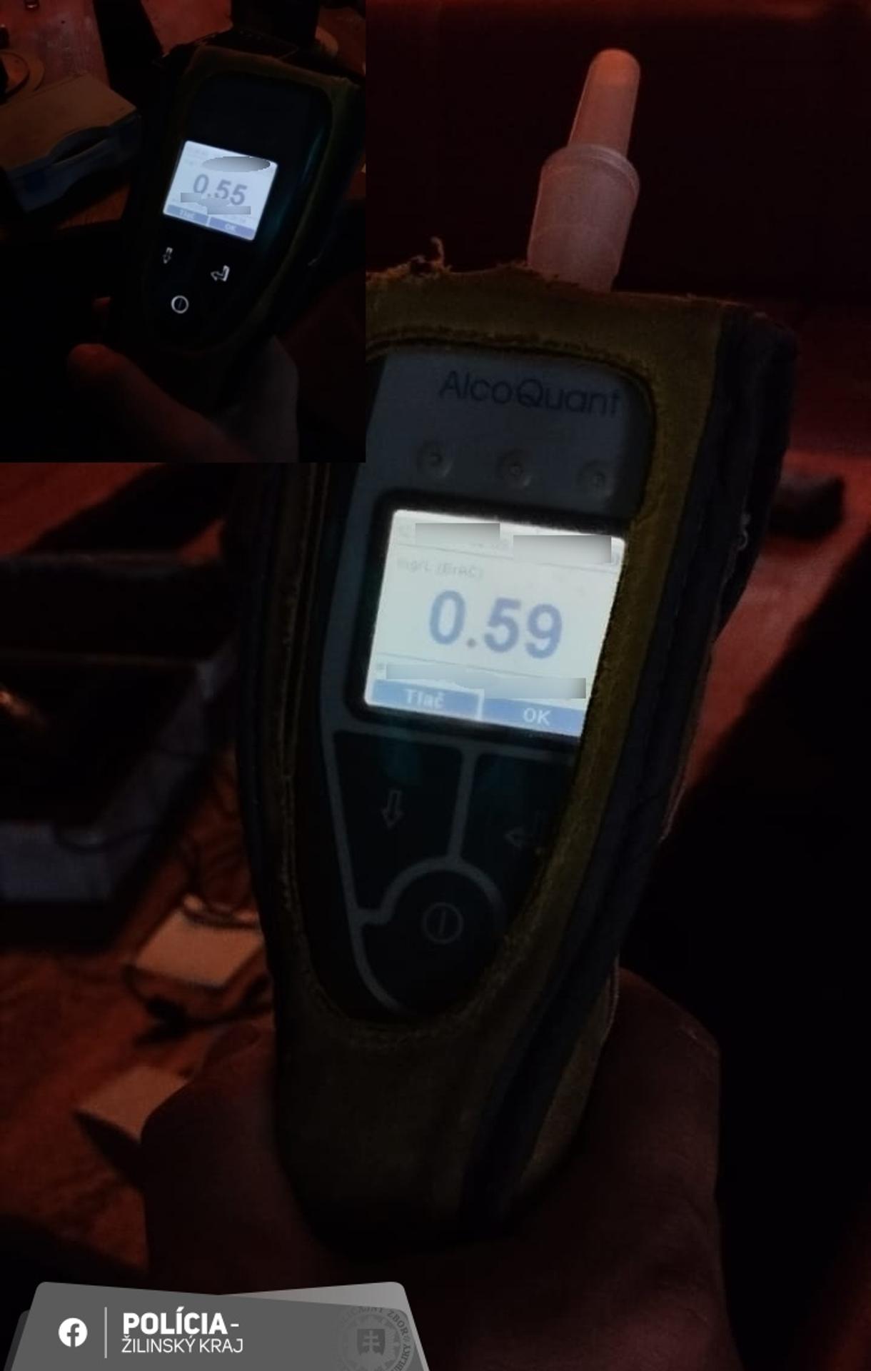 Policajná akcia v Žiline zameraná na alkohol.