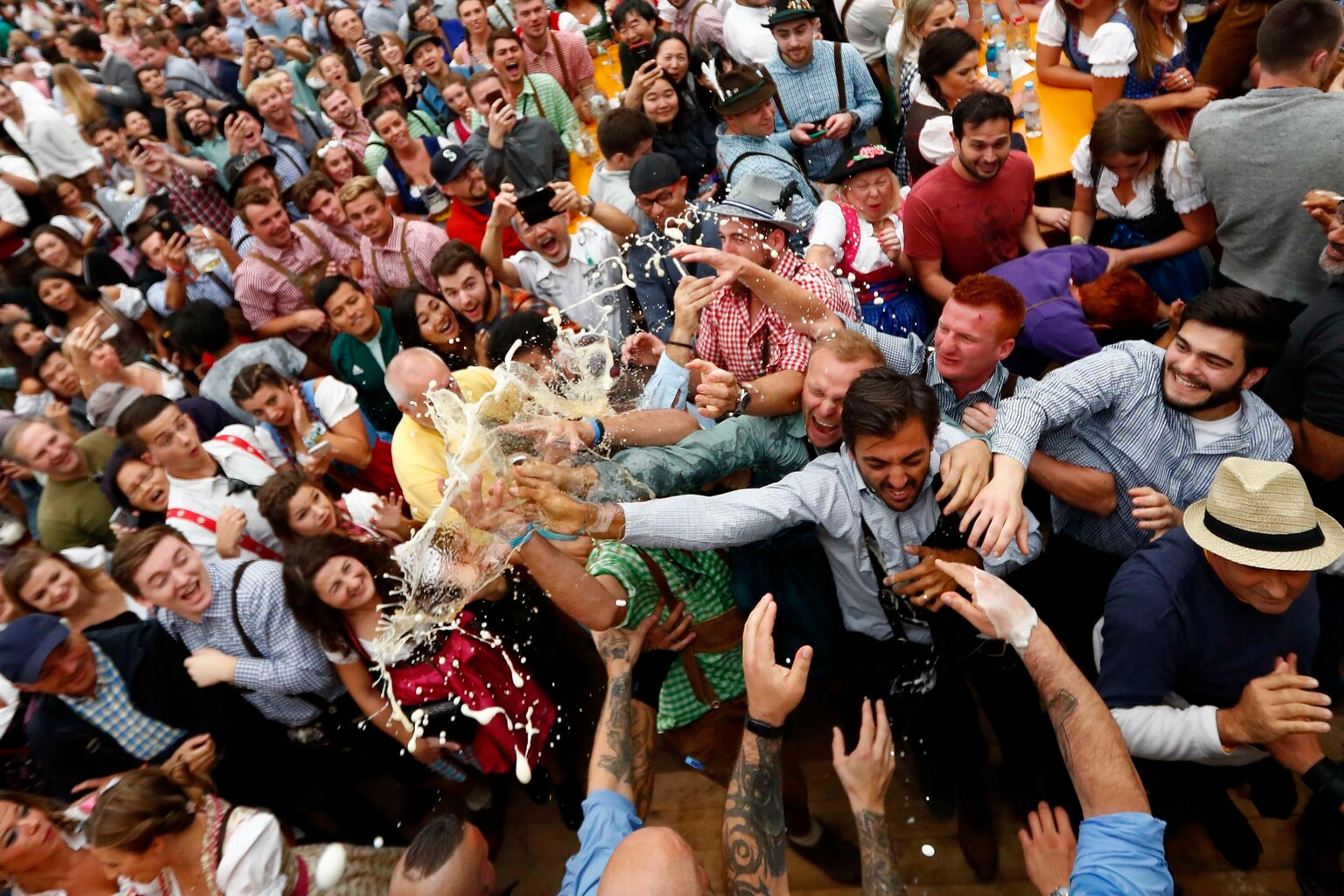 Otvorenie Oktoberfestu.