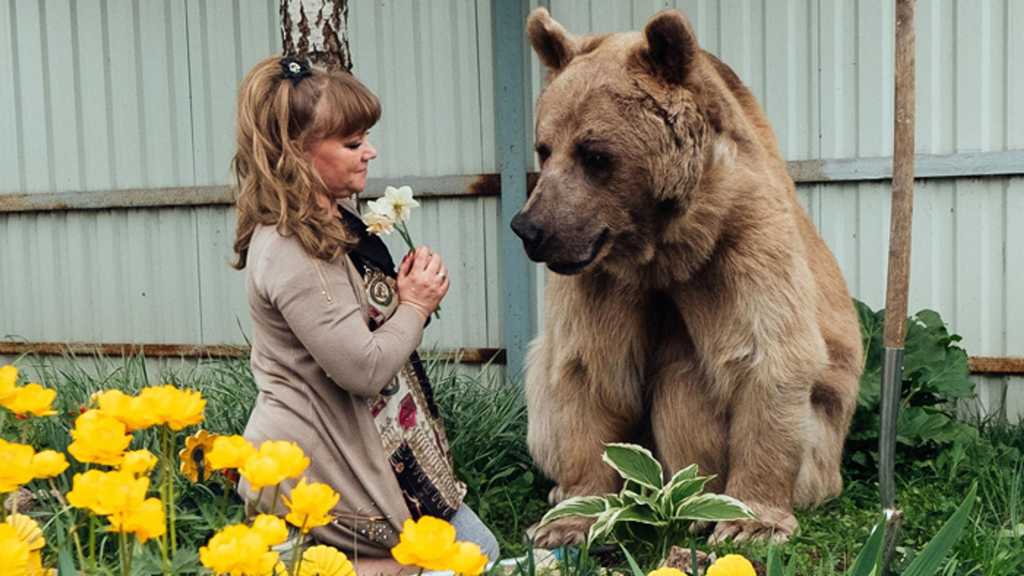 Medveďa sa ujali, keď mal štyri mesiace.