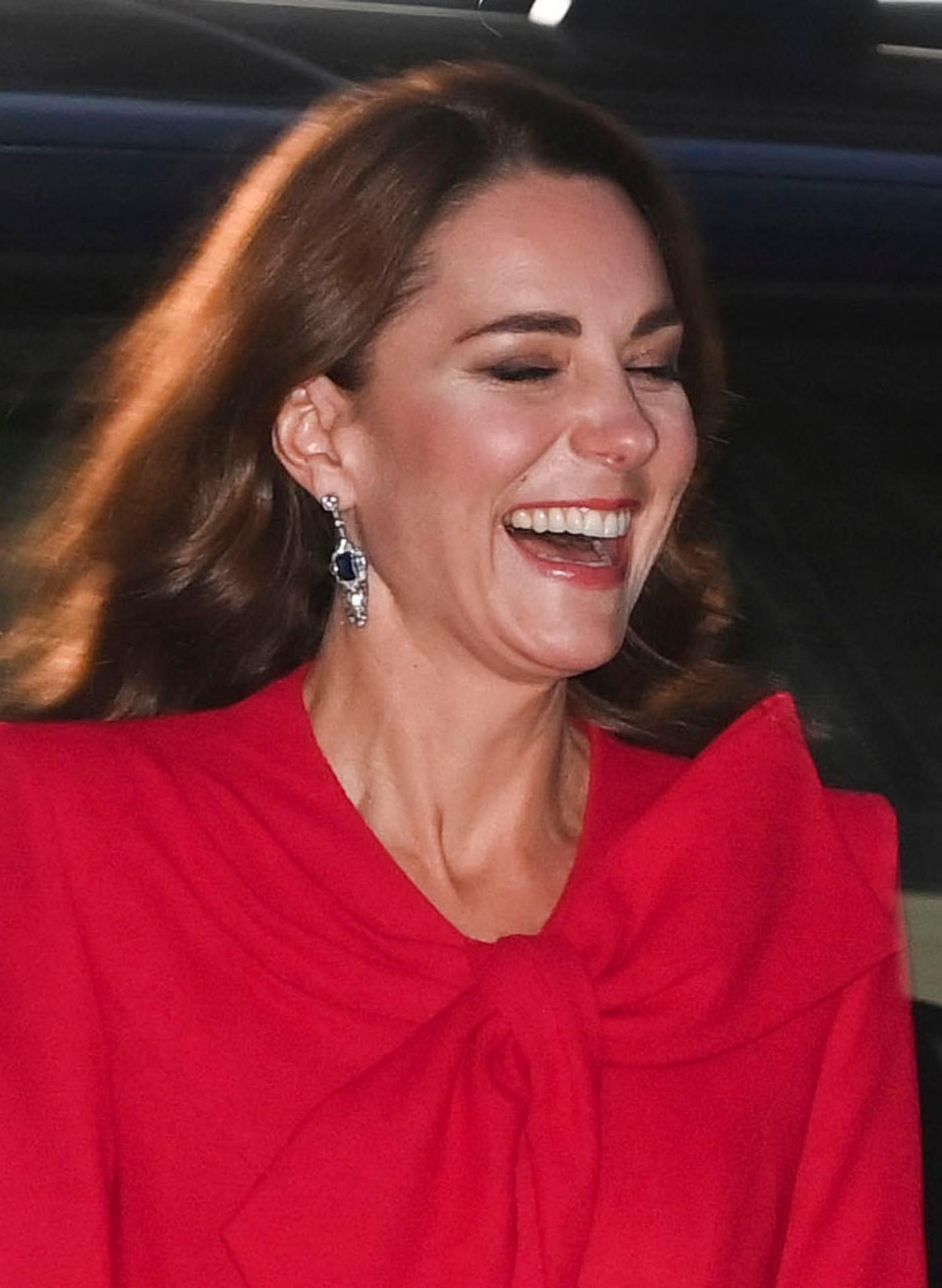 Kate mala výbornú náladu.